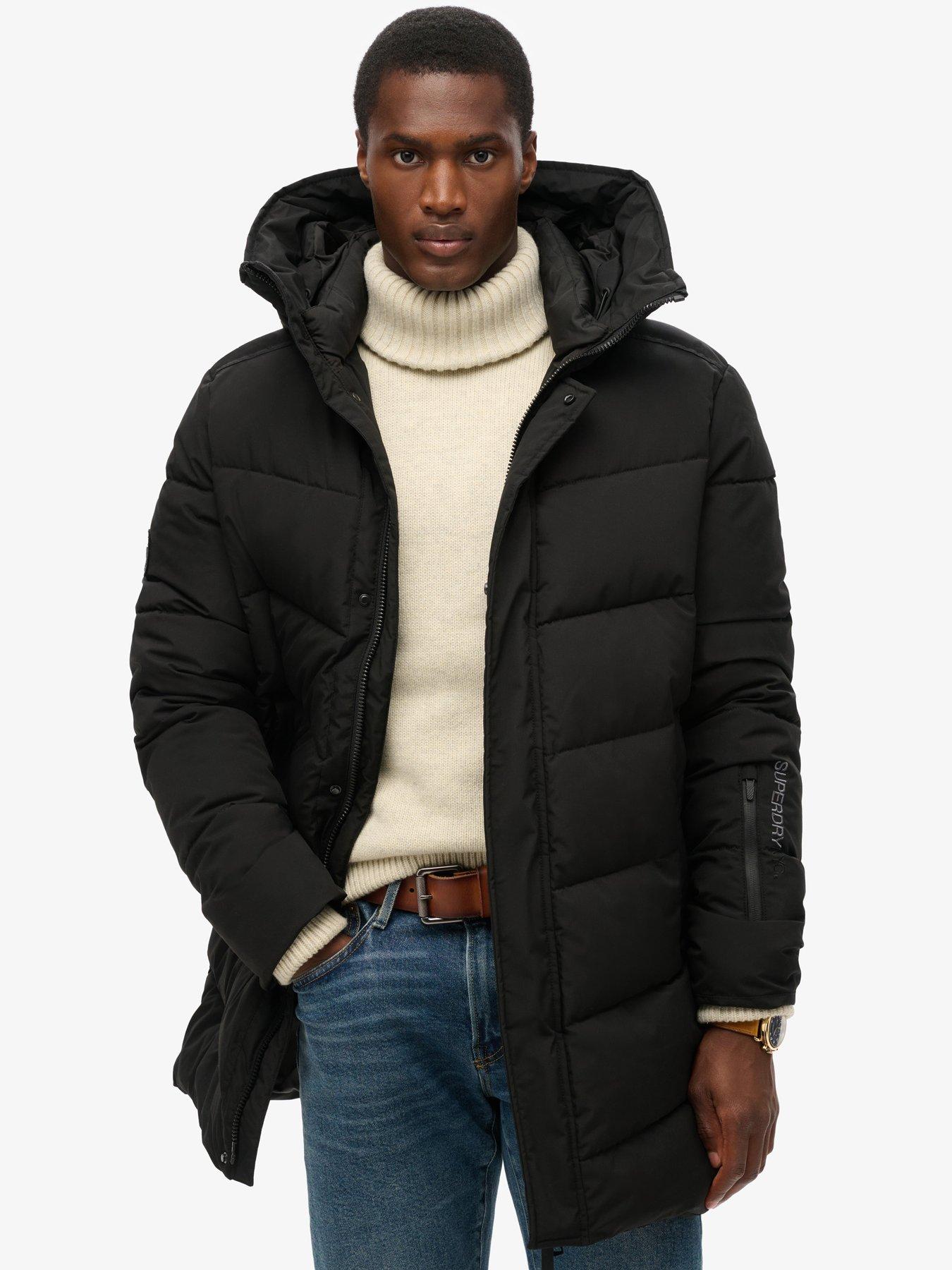 superdry-code-city-chevron-padded-jacket-blackfront