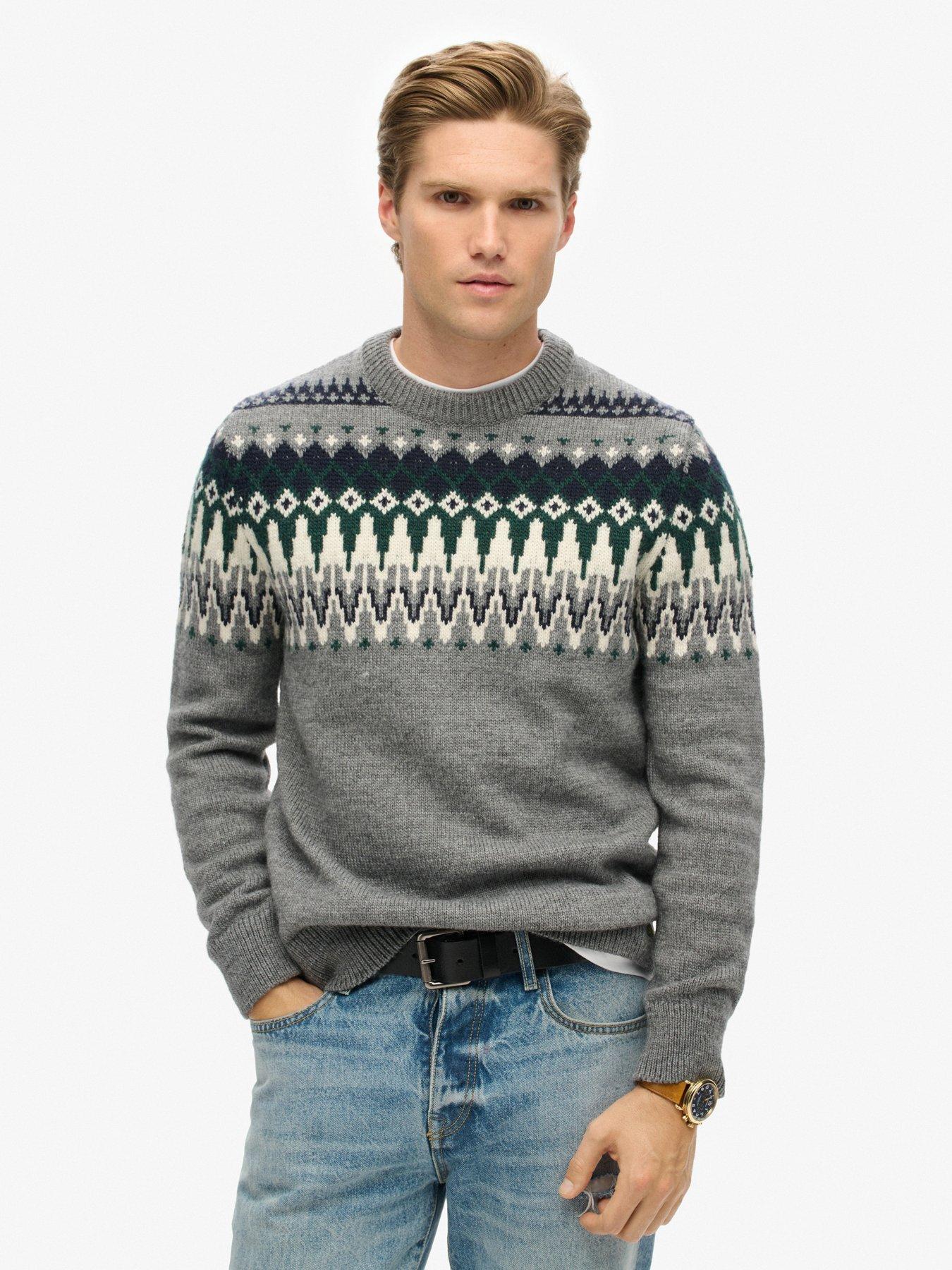 superdry-fairisle-roll-neck-knitted-jumper-grey