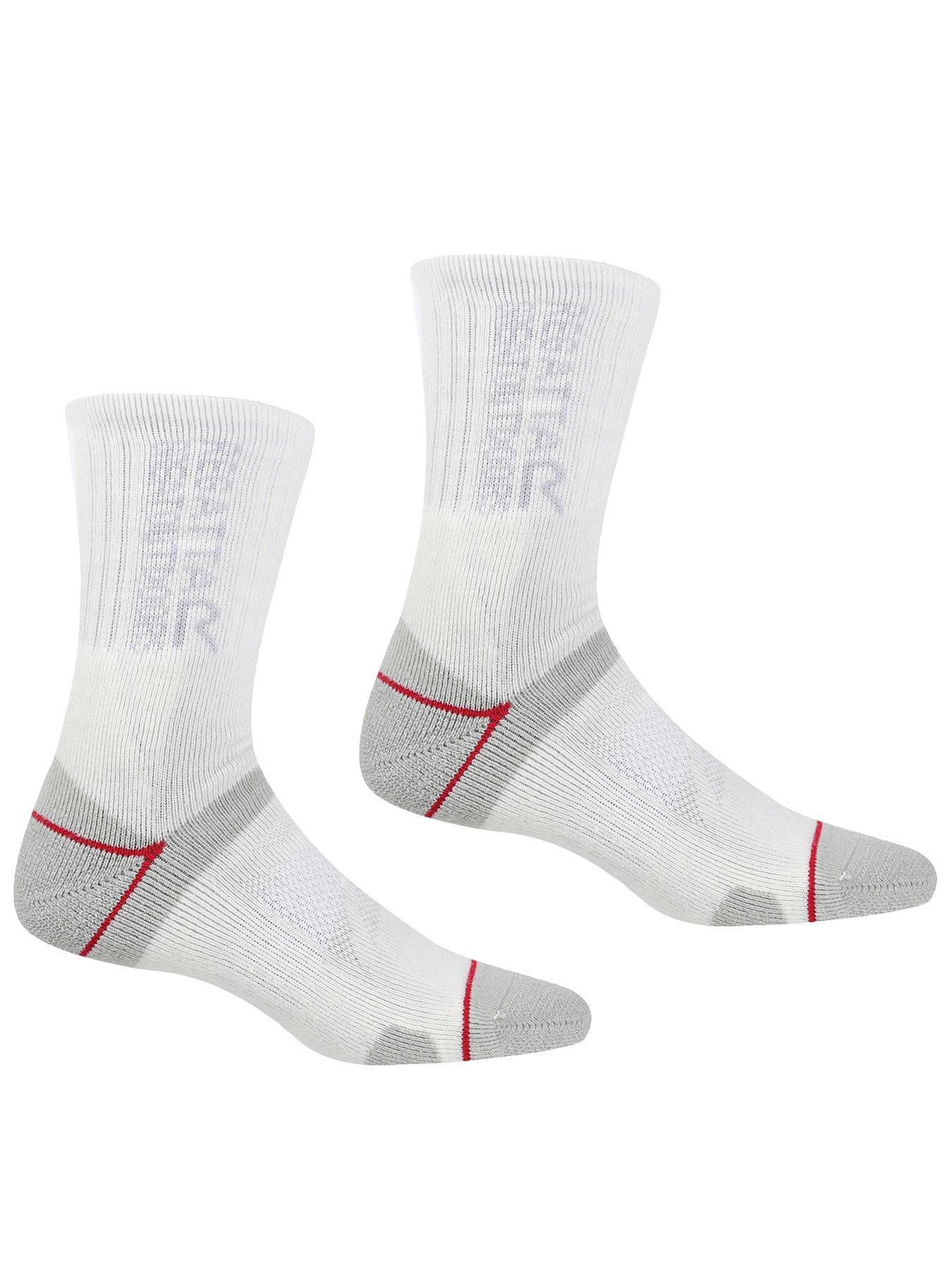 Image of Regatta Womens Blister Protect Walking Socks -grey