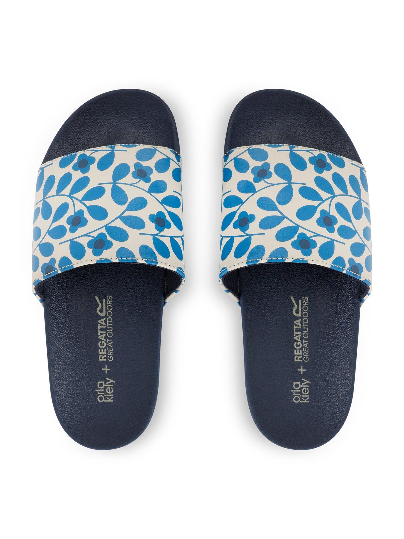 Image 6 of 7 of Regatta Womens Orla Slide - Blue