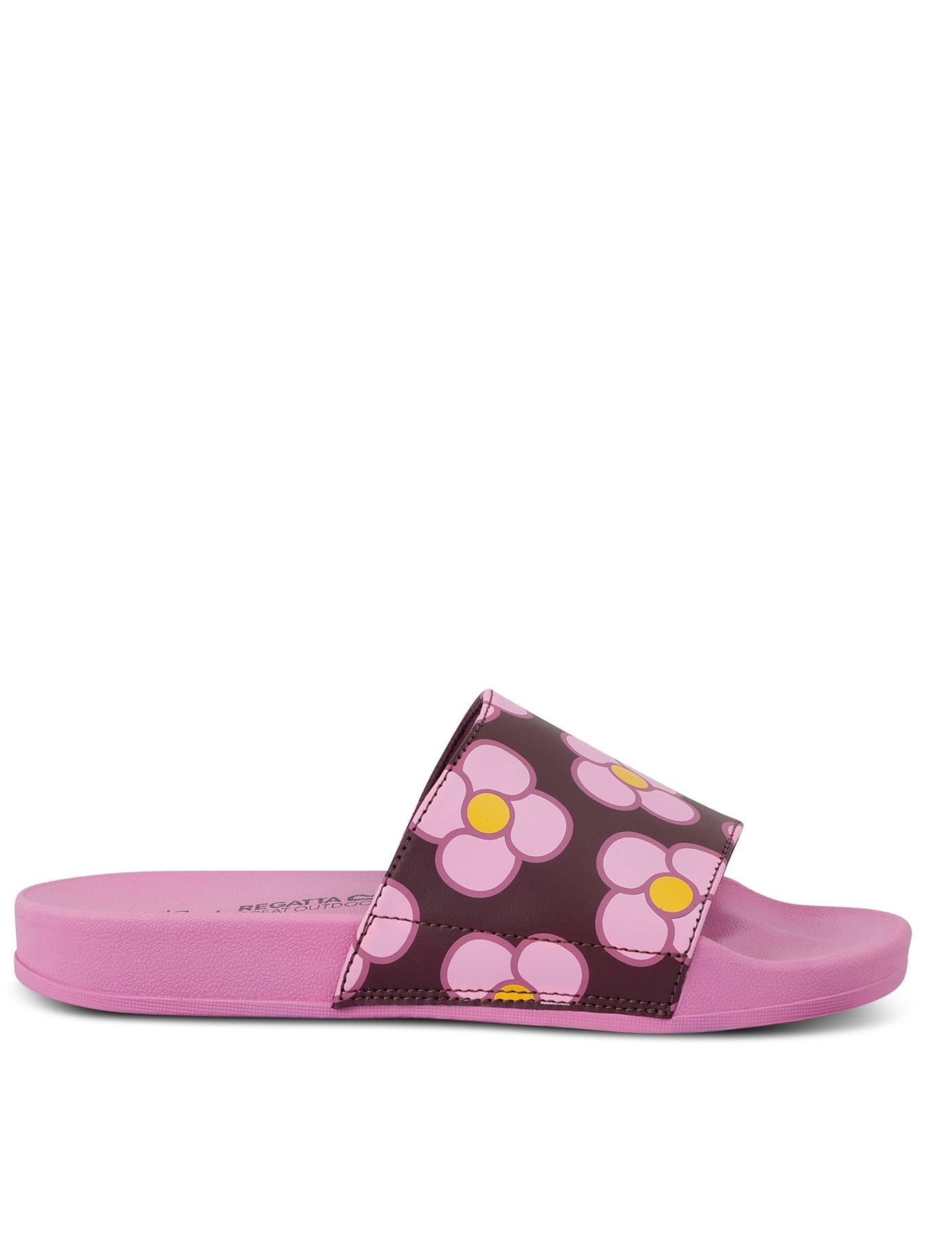 Image 1 of 7 of Regatta Womens Orla Slide - Pink