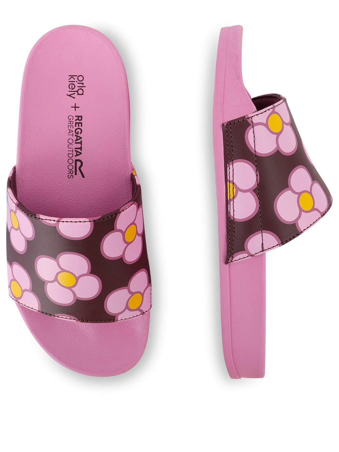 Image 3 of 7 of Regatta Womens Orla Slide - Pink