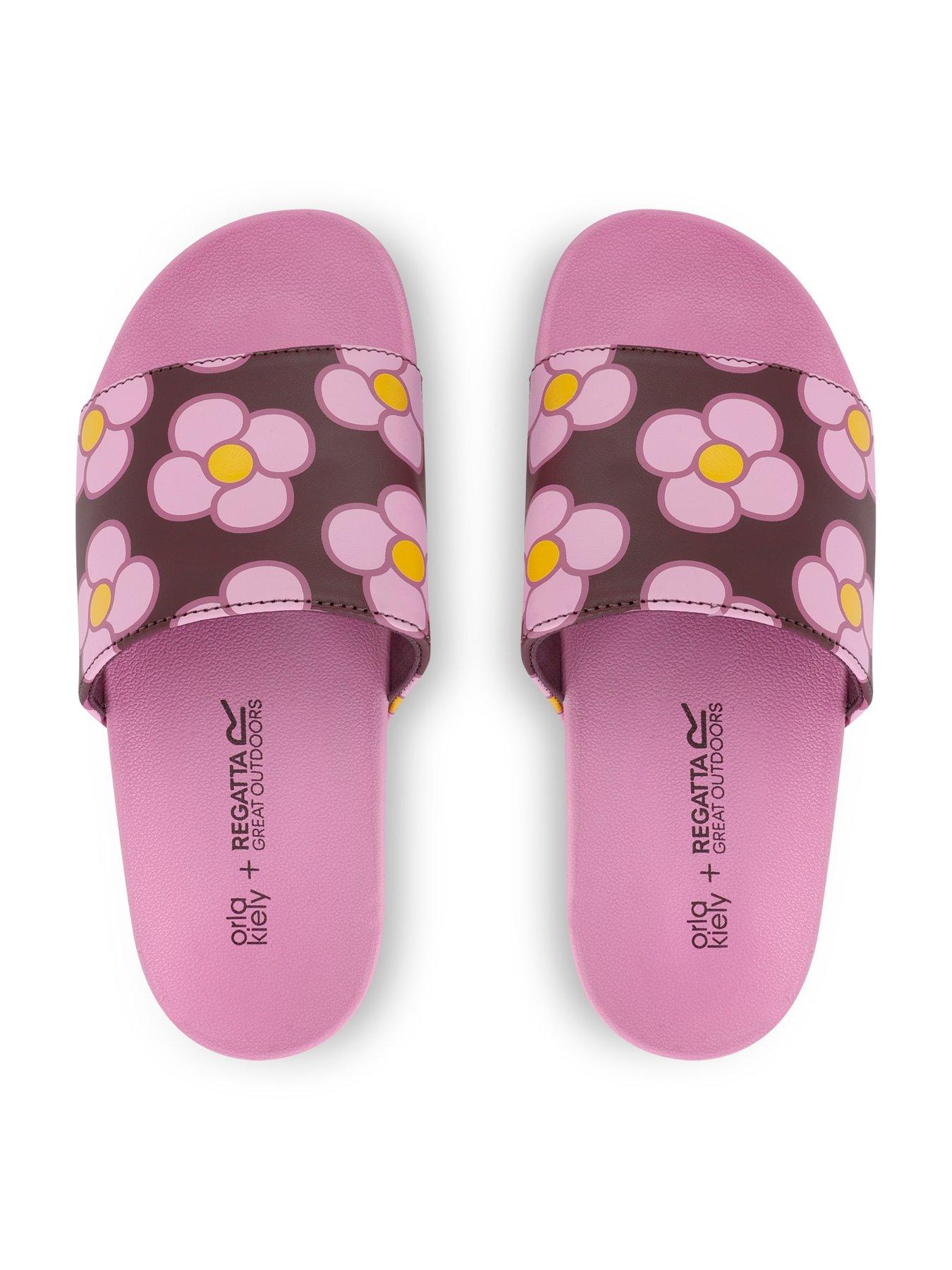 Image 6 of 7 of Regatta Womens Orla Slide - Pink