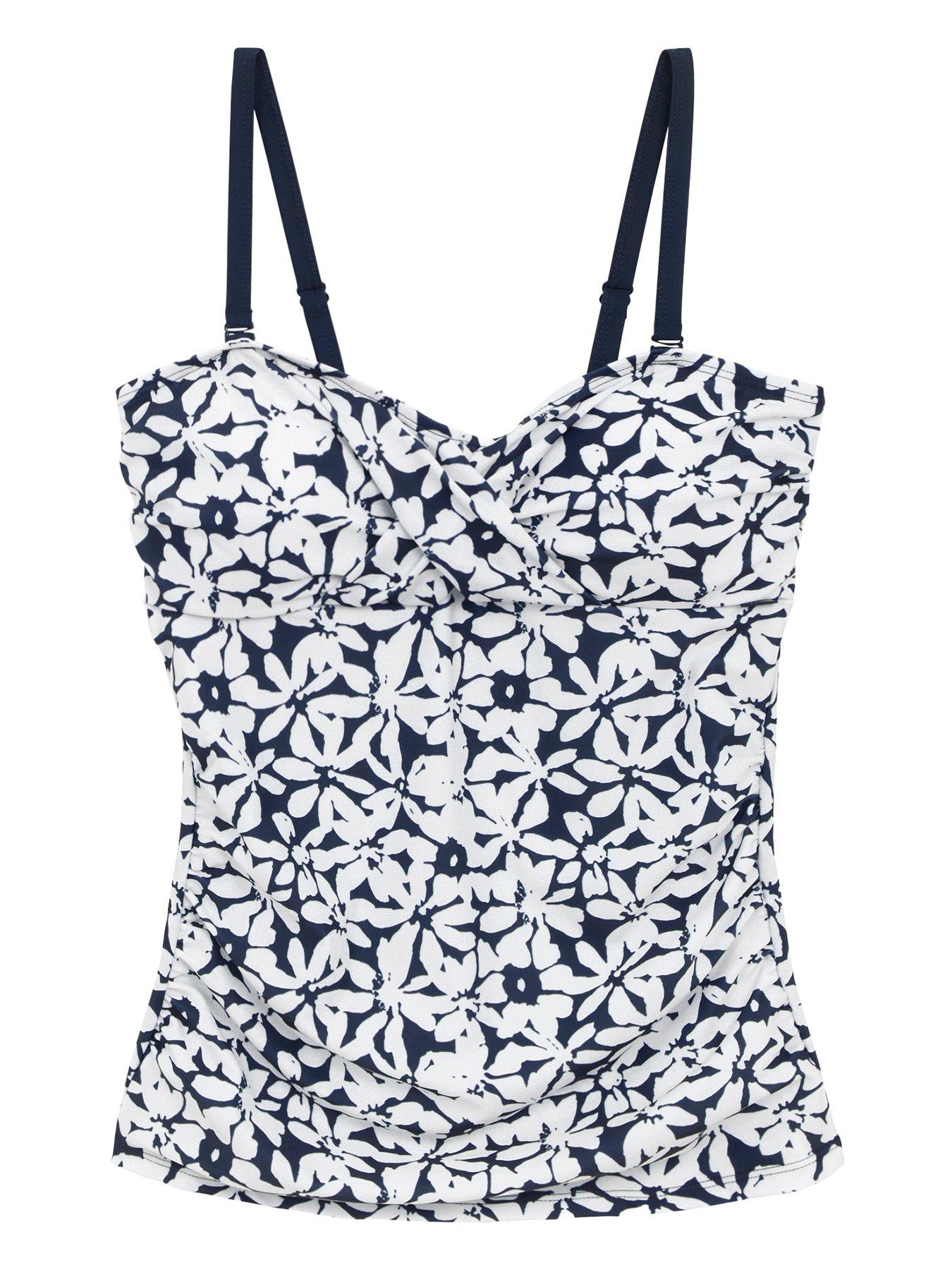 Image 5 of 7 of Regatta Womens Aceana Iii Swimming Tankini- White