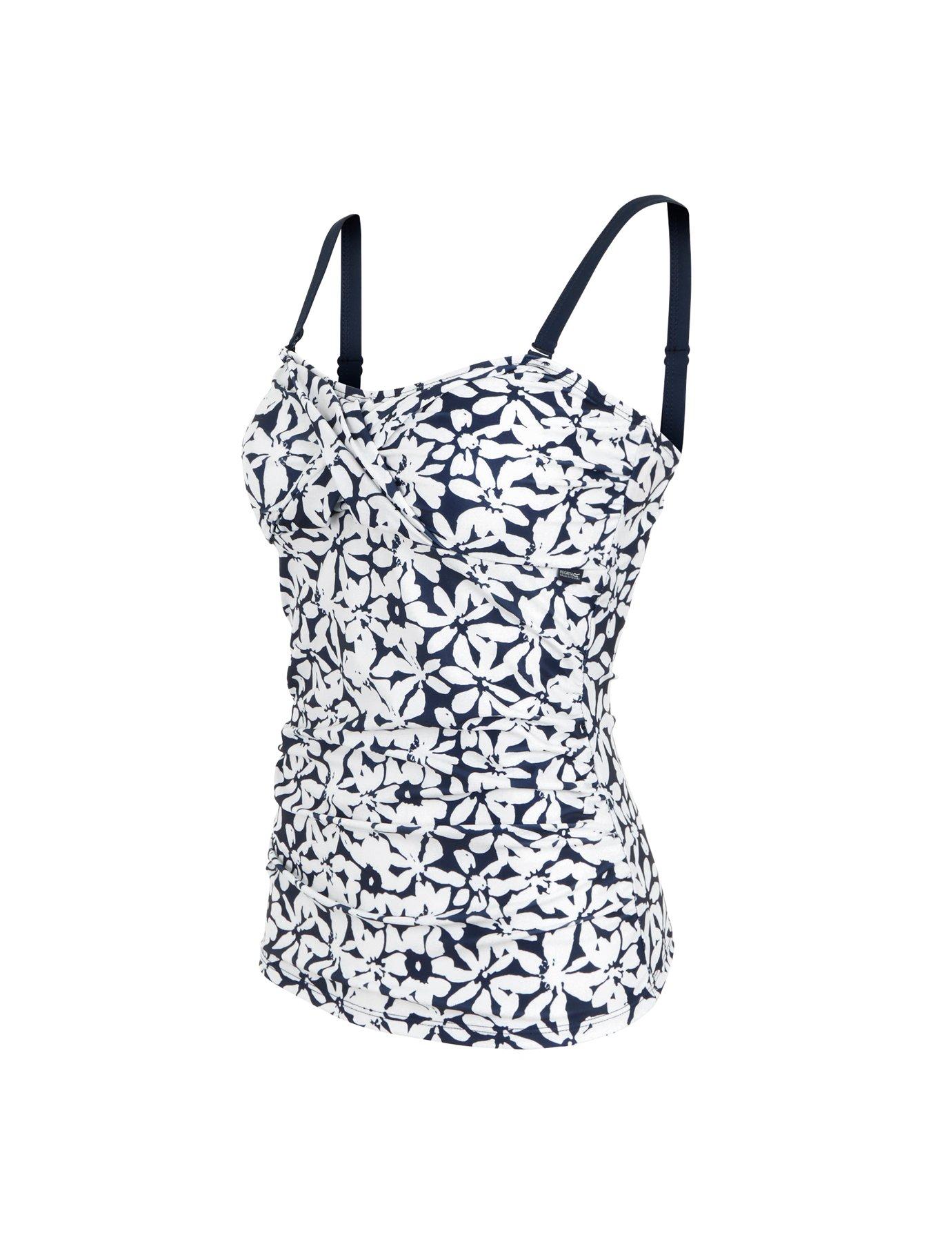 Image 7 of 7 of Regatta Womens Aceana Iii Swimming Tankini- White