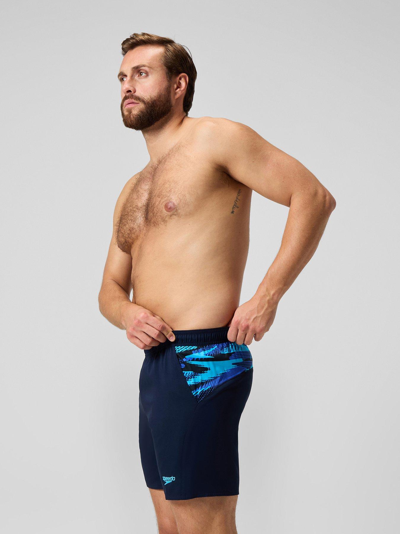 speedo-mens-xpress-lite-panel-16-inch-watershort-blueoutfit