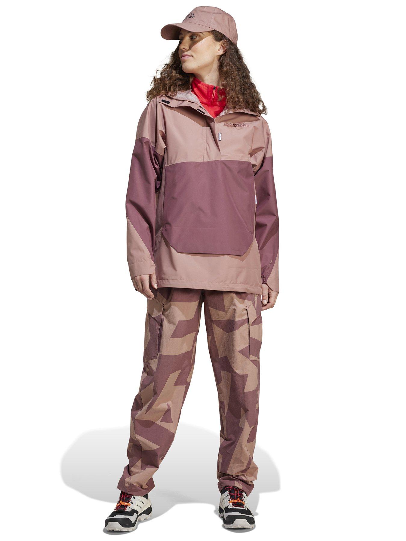Image 3 of 7 of adidas Terrex Womens Xp 2.5l Waterproof Anorak - Pink