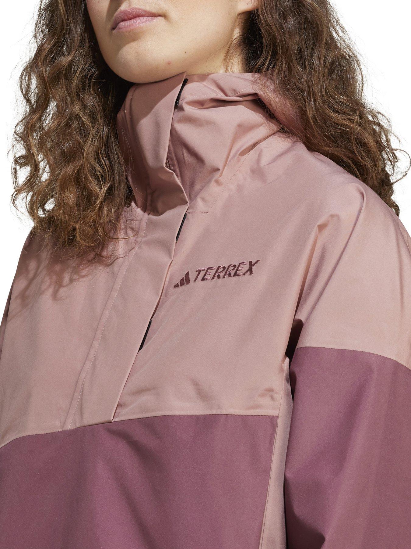 Image 5 of 7 of adidas Terrex Womens Xp 2.5l Waterproof Anorak - Pink