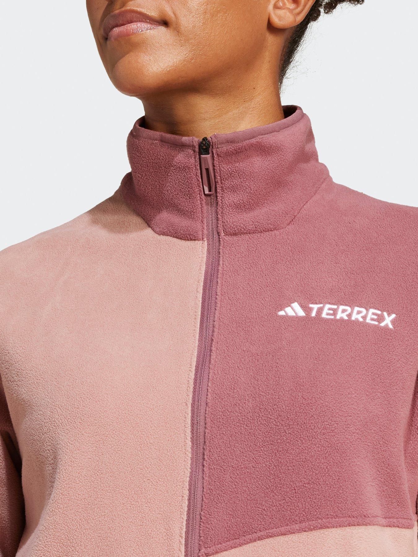 adidas-terrex-womens-mountain-full-zip-fleece-pinkdetail