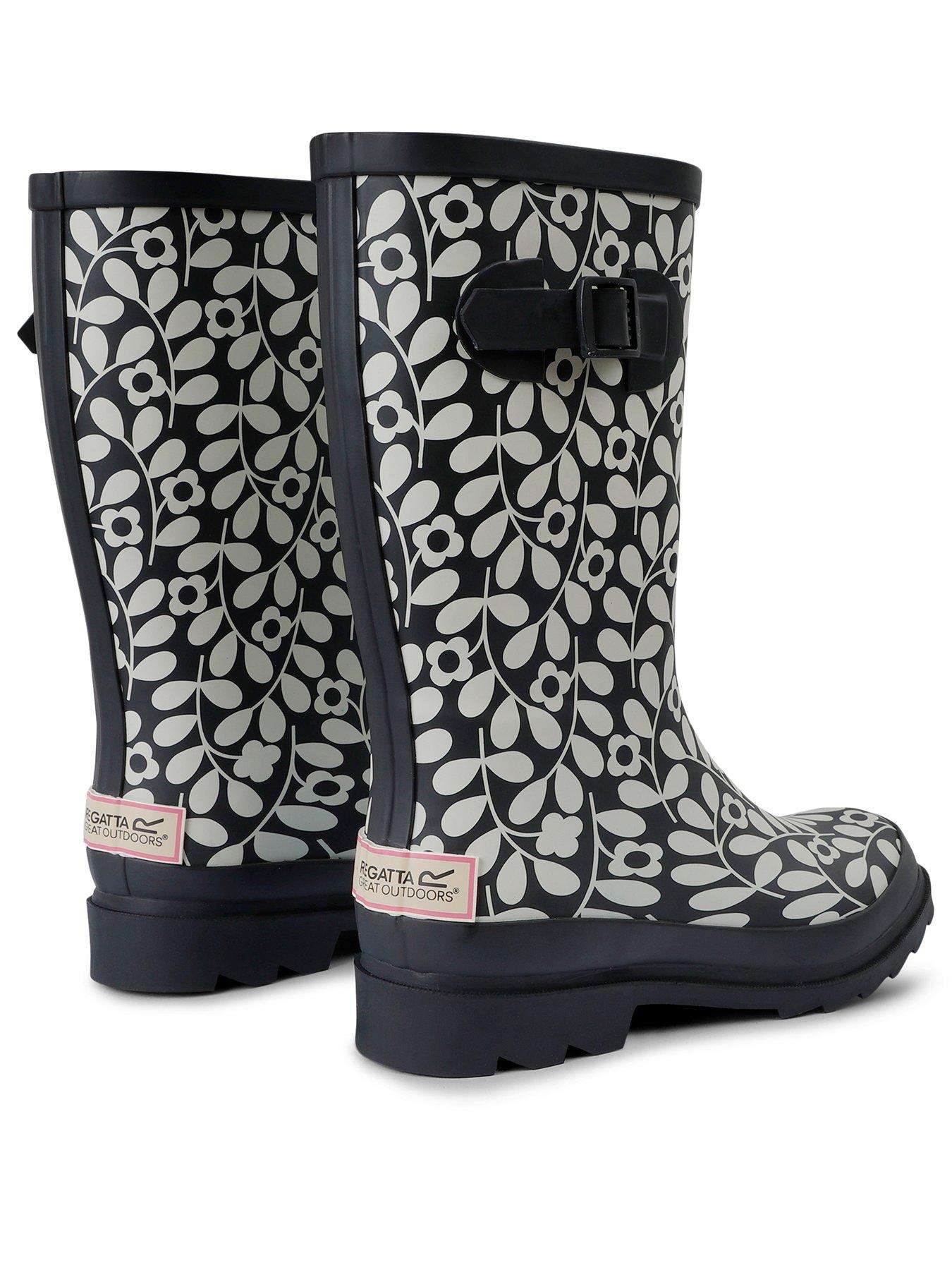 Image 2 of 7 of Regatta Womens Orla Quarter Welly - Black