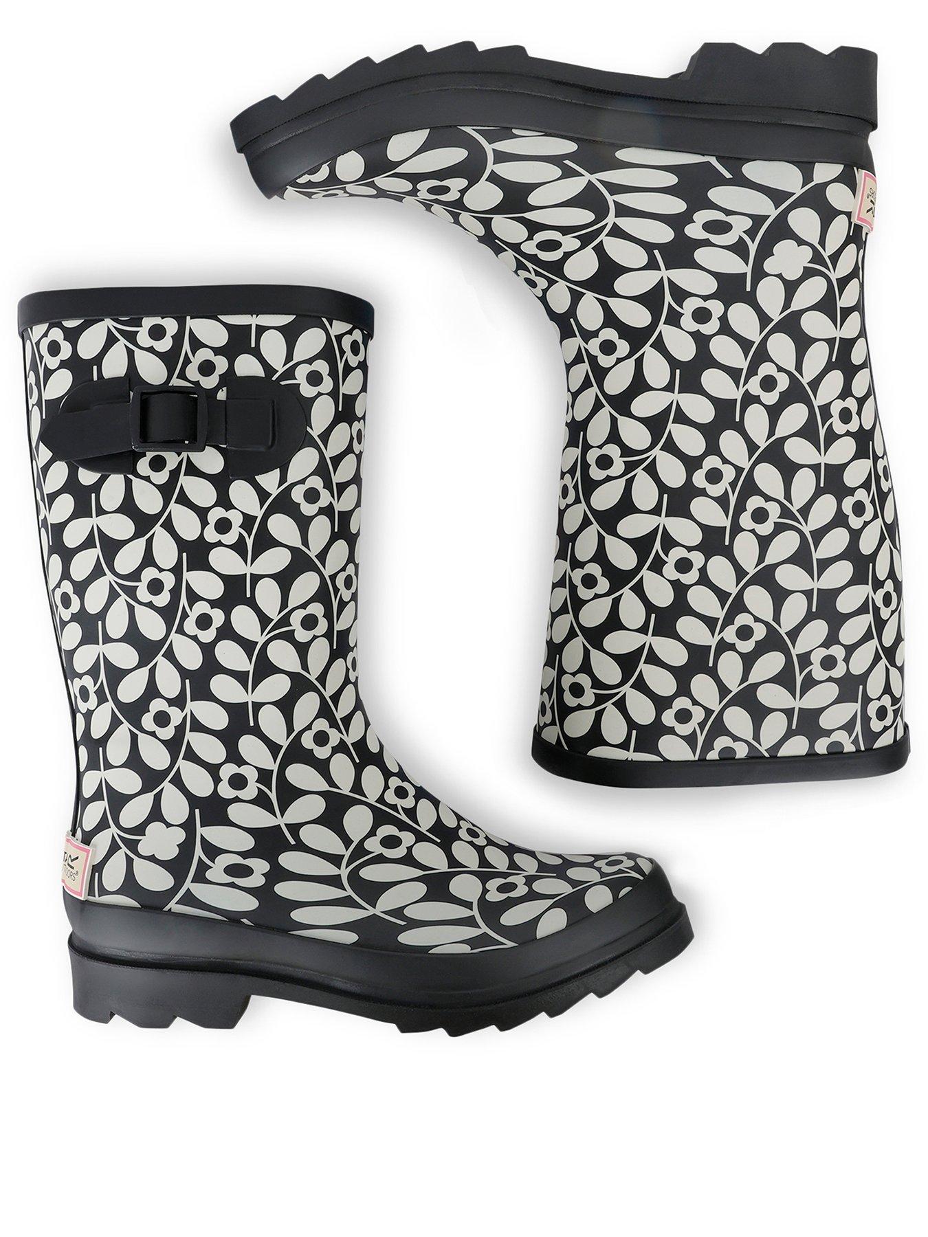 Image 3 of 7 of Regatta Womens Orla Quarter Welly - Black