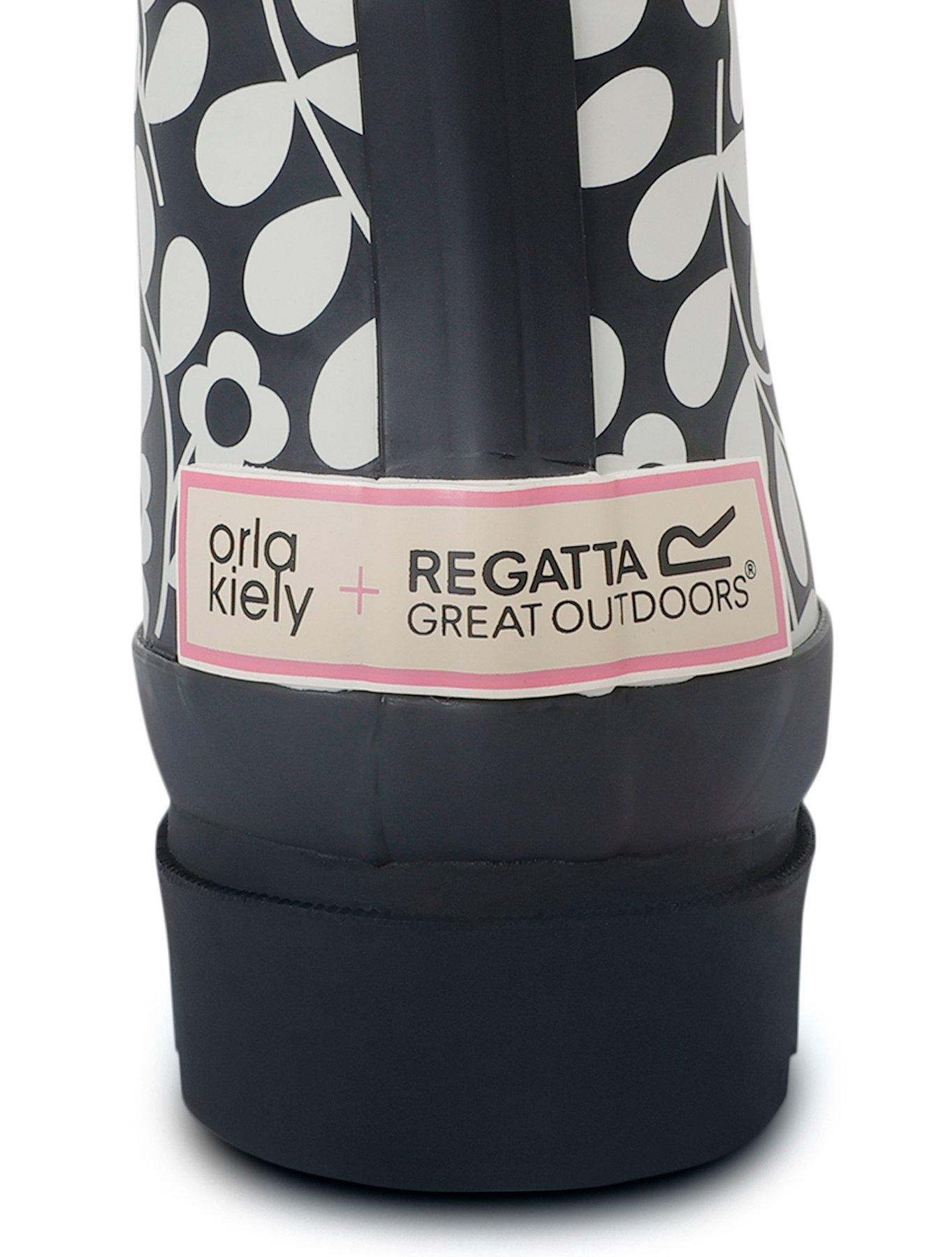 Image 6 of 7 of Regatta Womens Orla Quarter Welly - Black