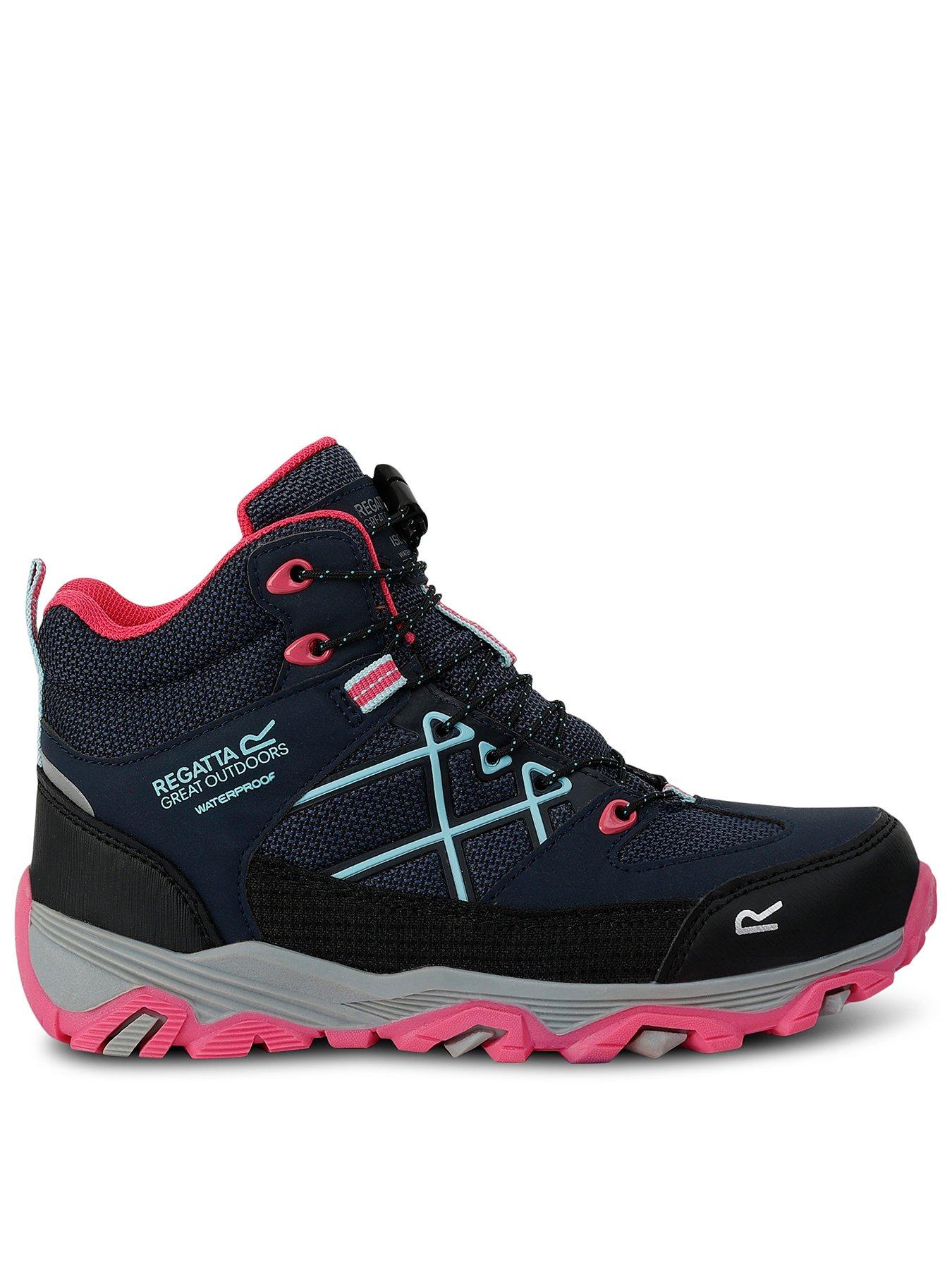 Image 1 of 7 of Regatta Kids Samaris Junior Waterproof Walking Boot -navy