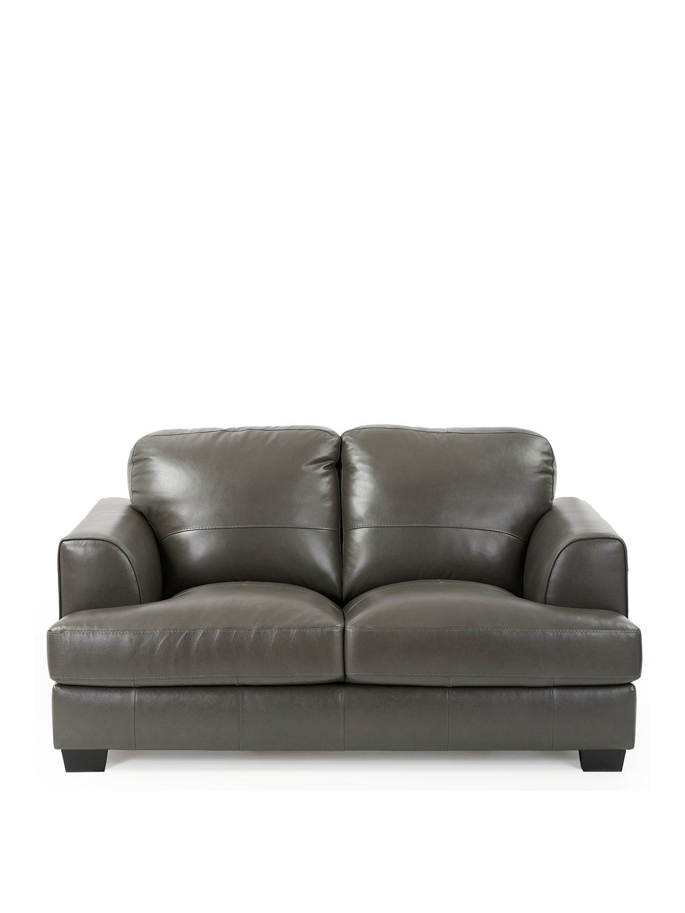 Image 2 of 7 of The Very Collection Astoria Italian Leather 2 Seater Sofa