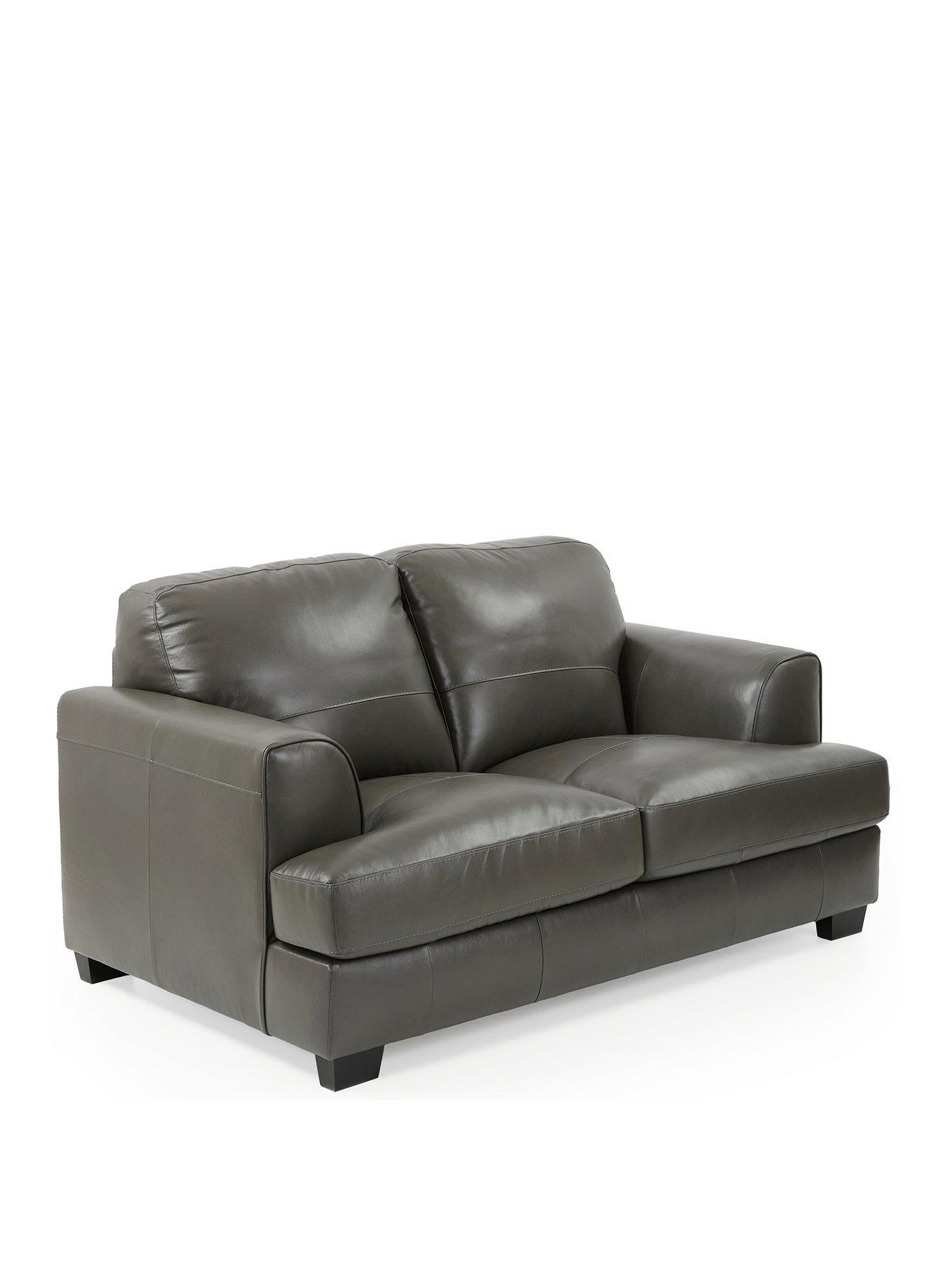 Image 3 of 7 of The Very Collection Astoria Italian Leather 2 Seater Sofa