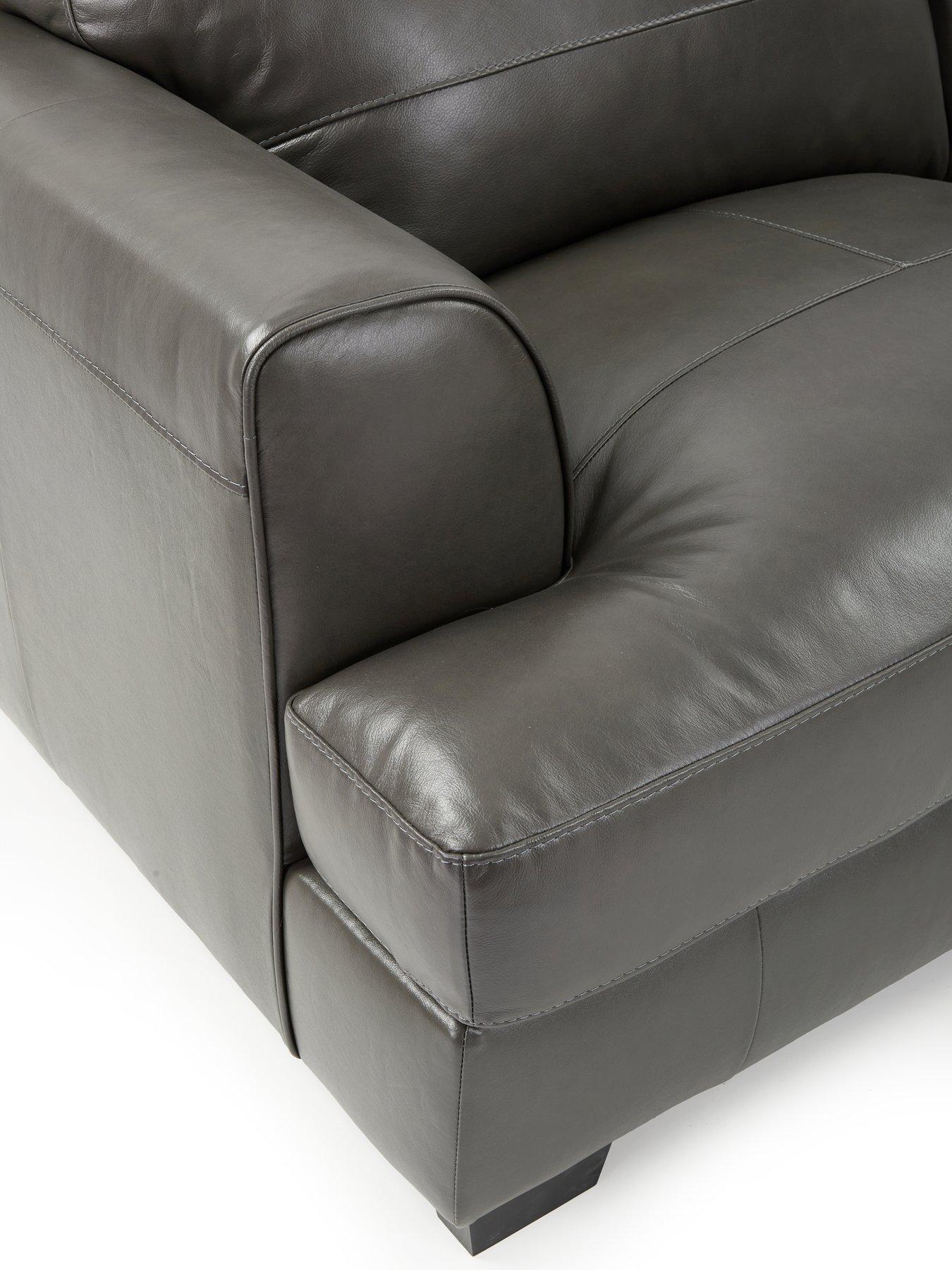 Image 4 of 7 of The Very Collection Astoria Italian Leather 2 Seater Sofa