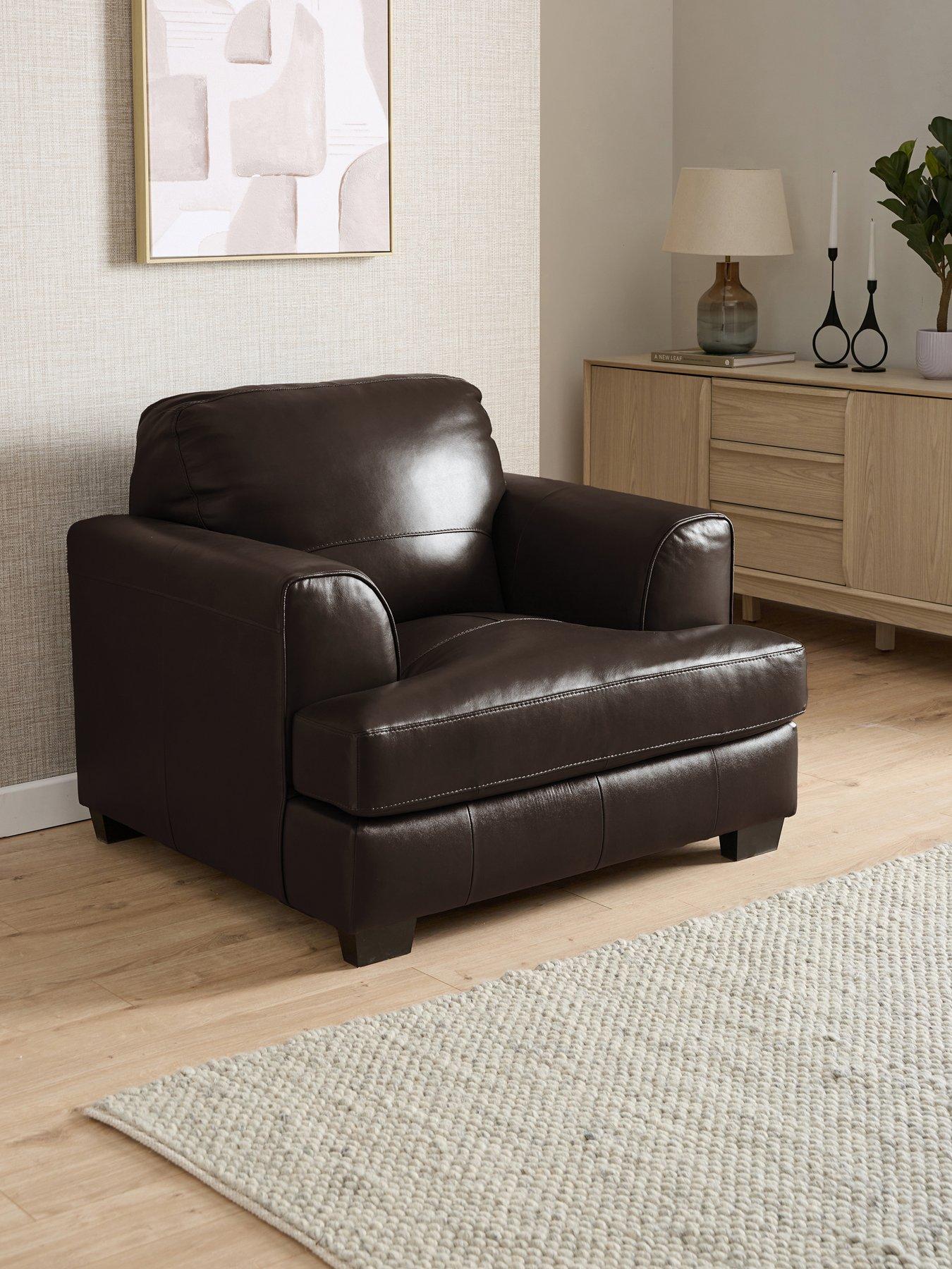 The Very Collection Astoria Italian Leather Armchair