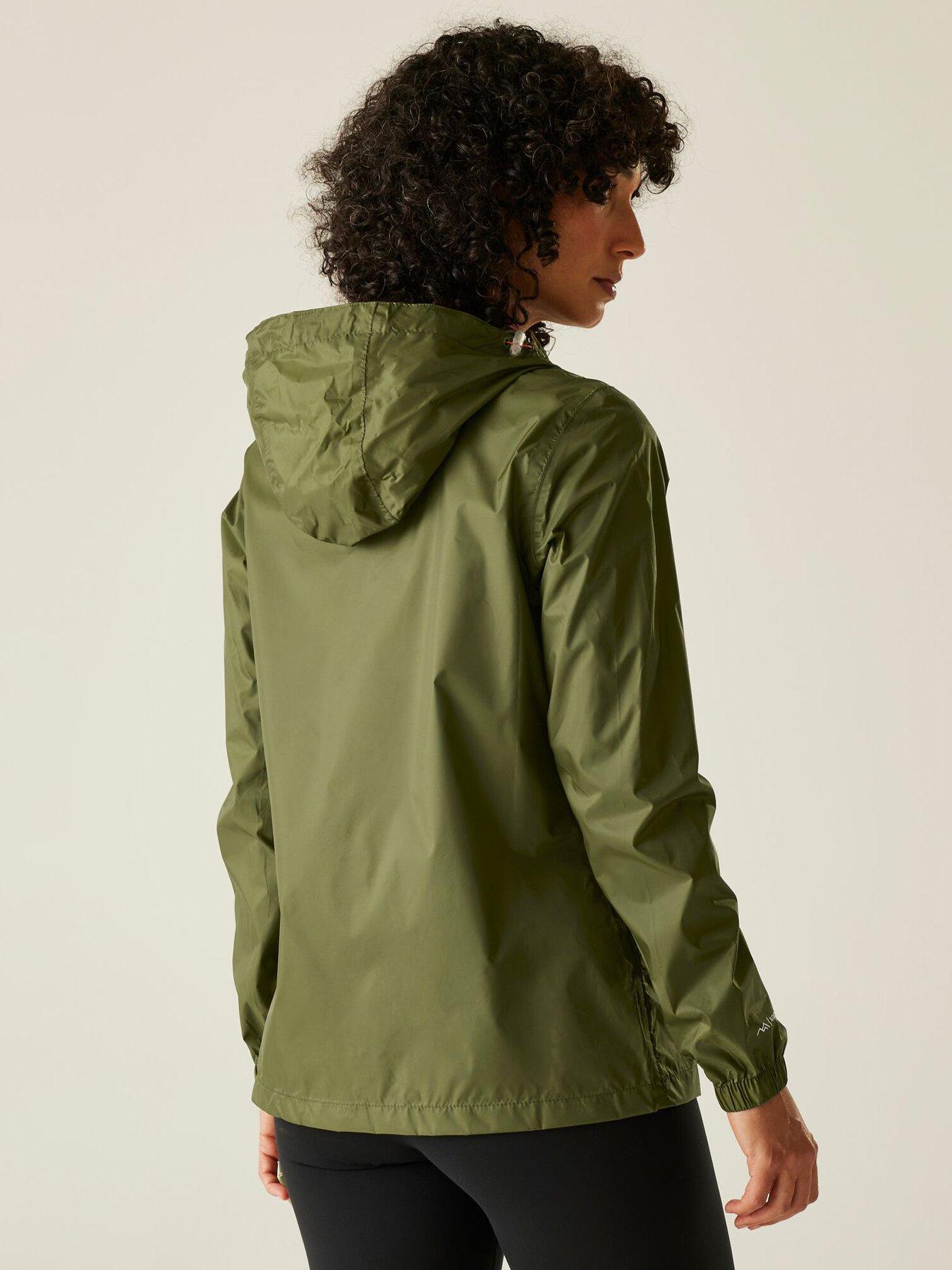 regatta-womens-pack-it-iii-waterproof-shell-jacket-greenstillFront
