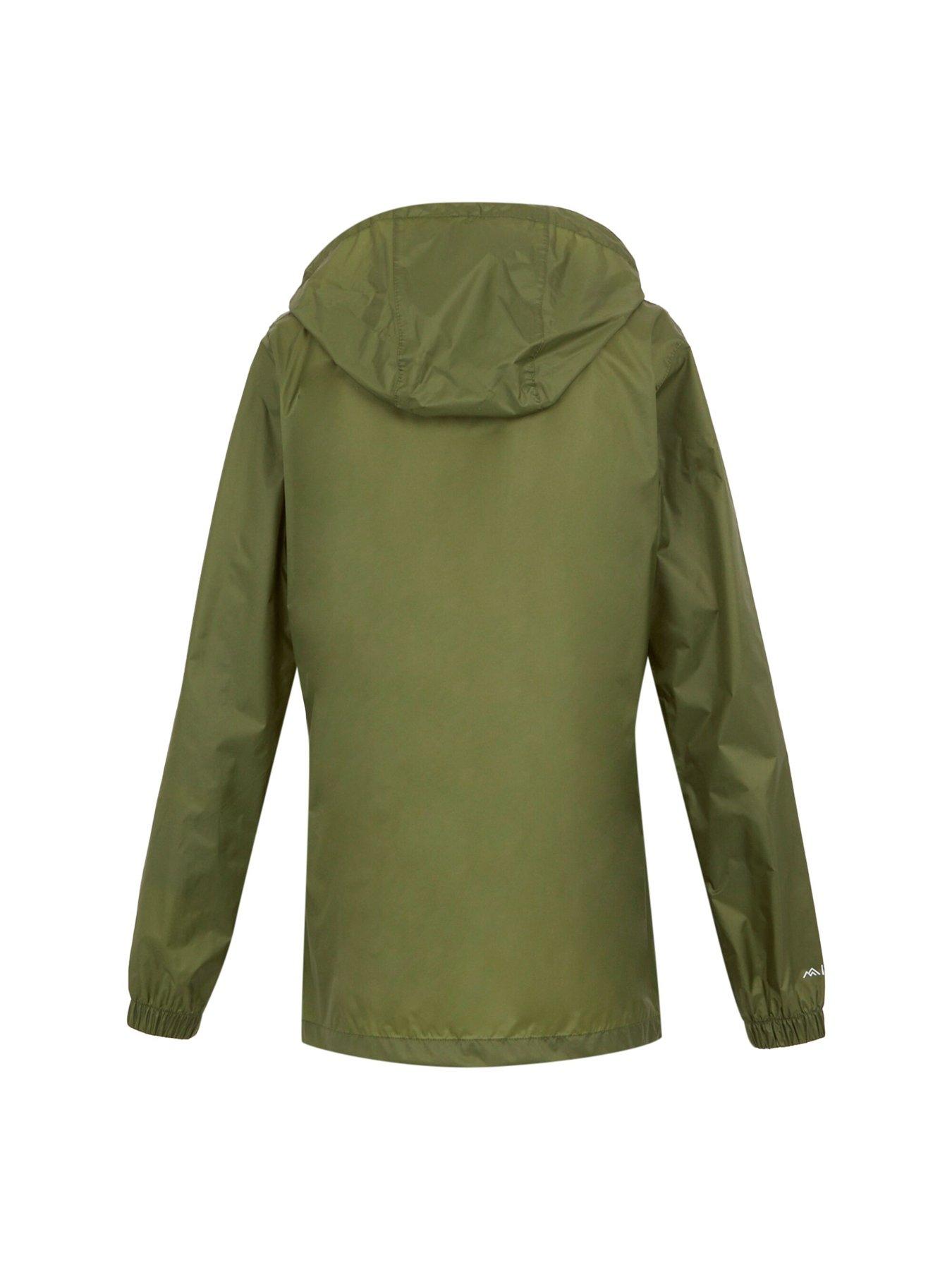 Image 7 of 7 of Regatta Womens Pack It Iii Waterproof Shell Jacket - Green