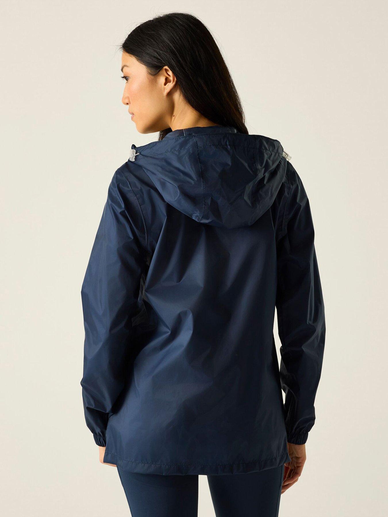 Image 2 of 7 of Regatta Womens Pack It III Waterproof Shell Jacket - Navy