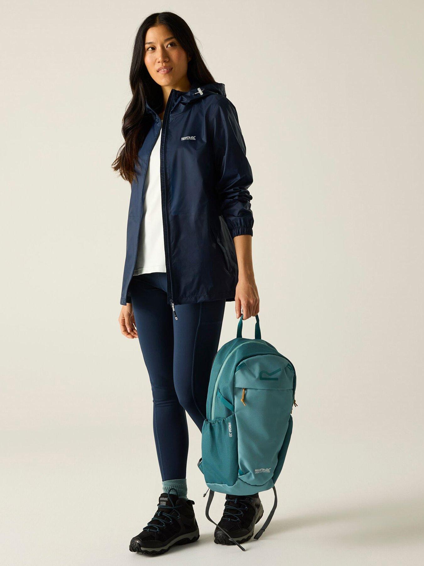 Image 4 of 7 of Regatta Womens Pack It III Waterproof Shell Jacket - Navy