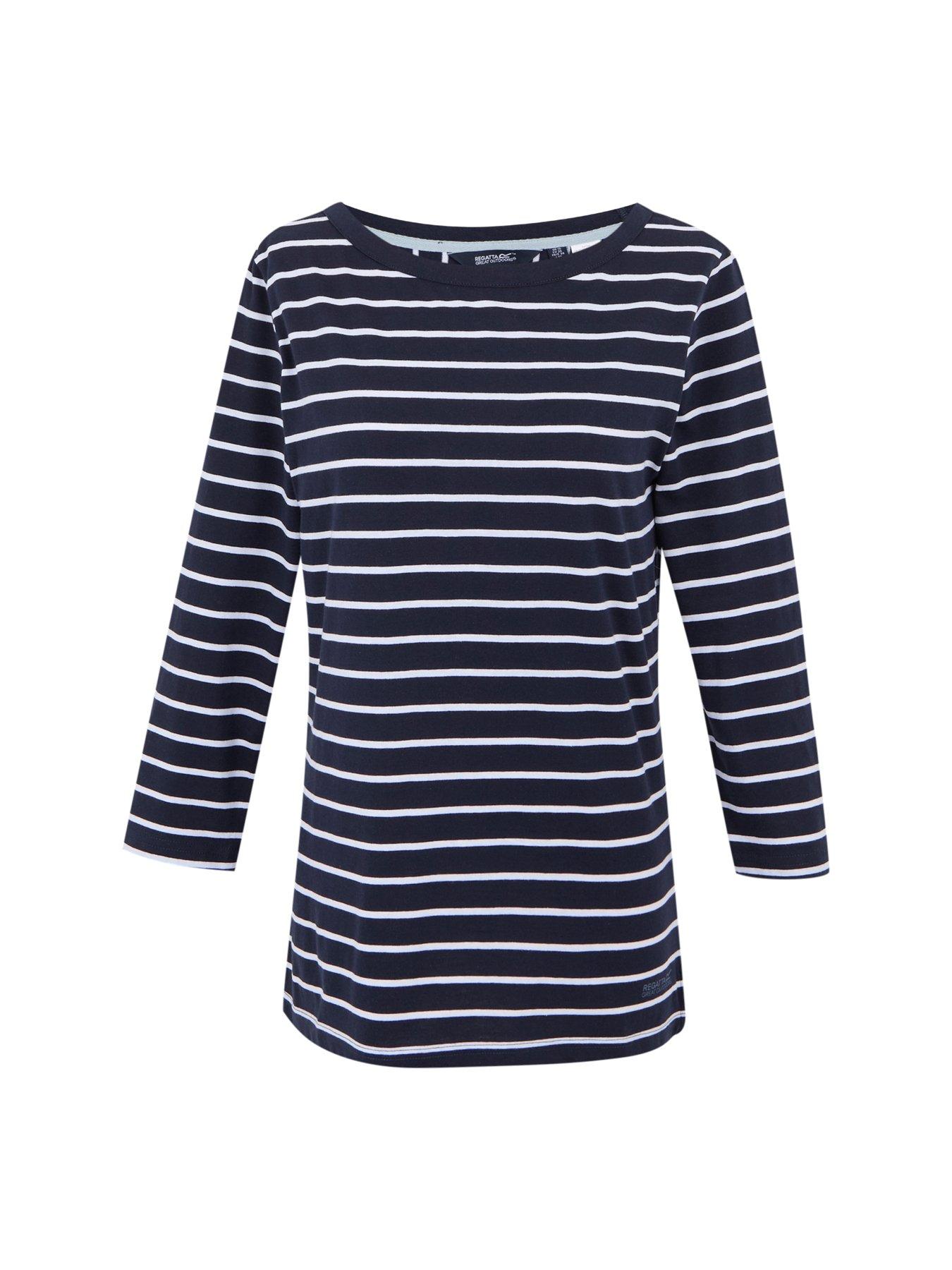 Image 5 of 6 of Regatta Womens Bayletteteeii T Shirt- Navy