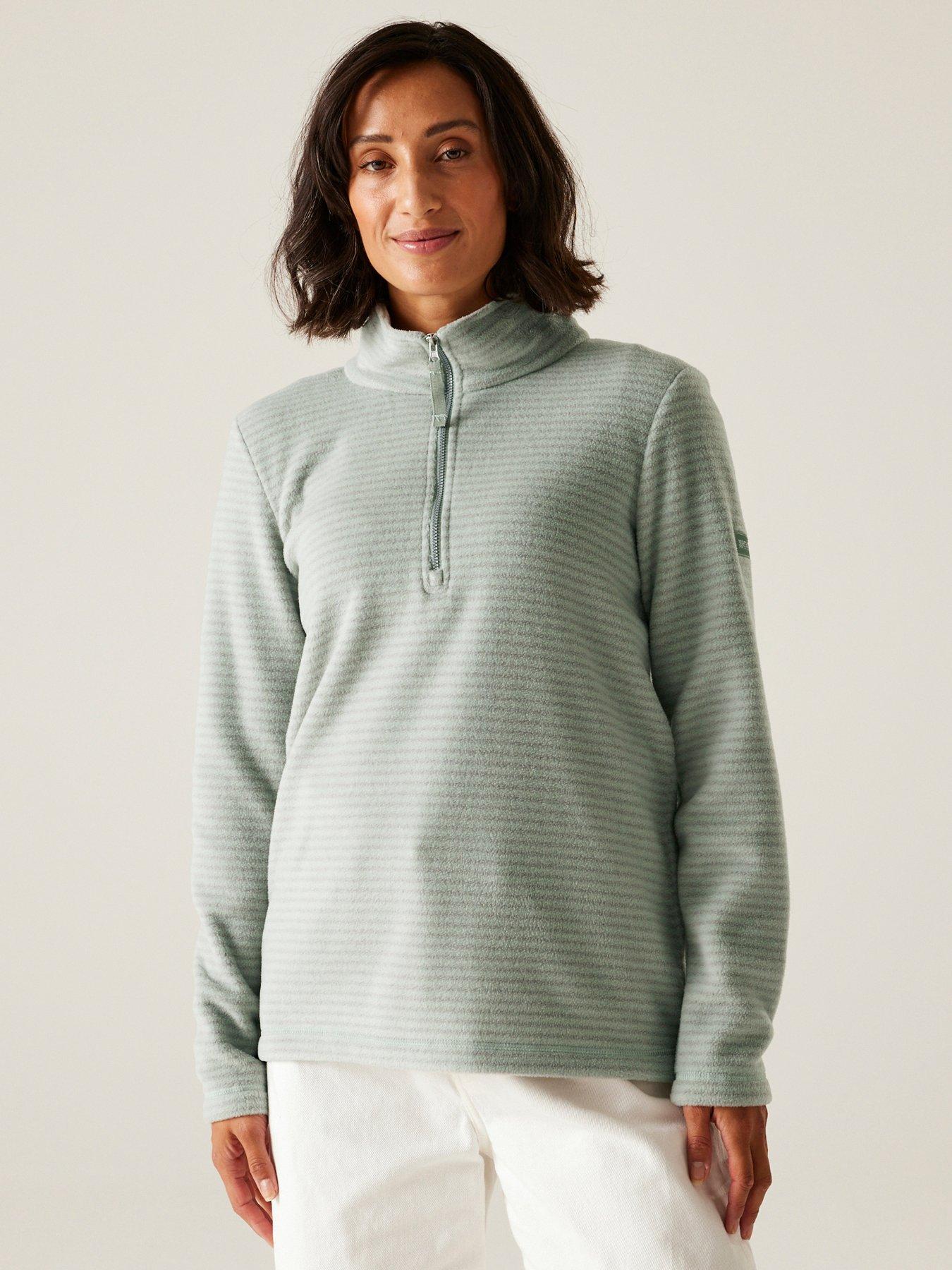 Image 1 of 6 of Regatta Womens Solenneii Half Zip Fleece- Green