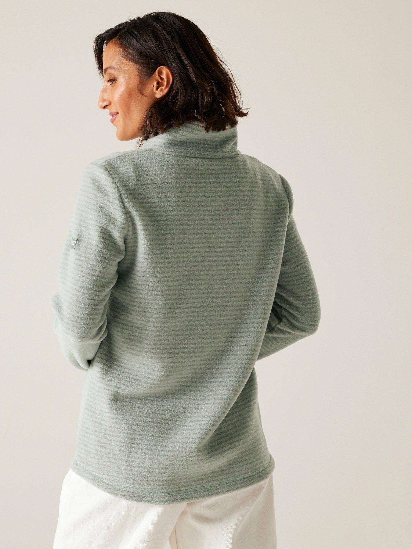 Image 2 of 6 of Regatta Womens Solenneii Half Zip Fleece- Green