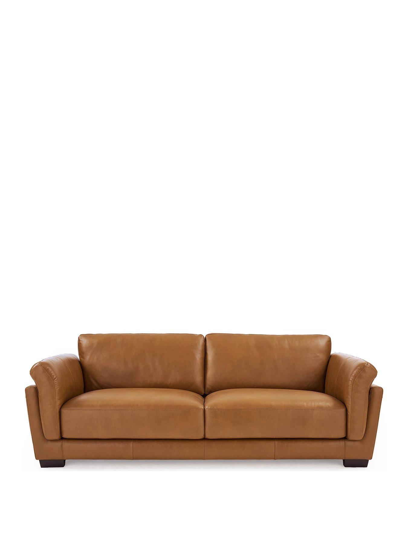 the-very-collection-morena-3-seater-standard-back-leather-sofastillFront