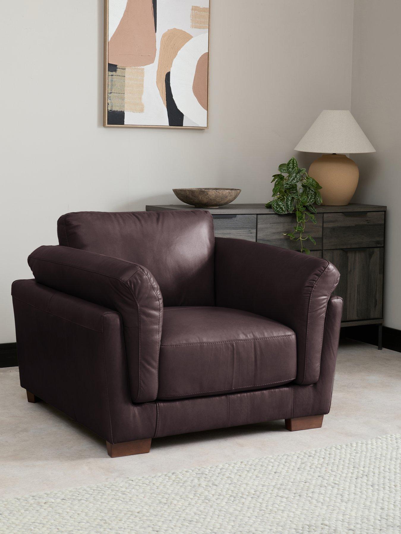 The Very Collection Morena Italian Leather Armchair