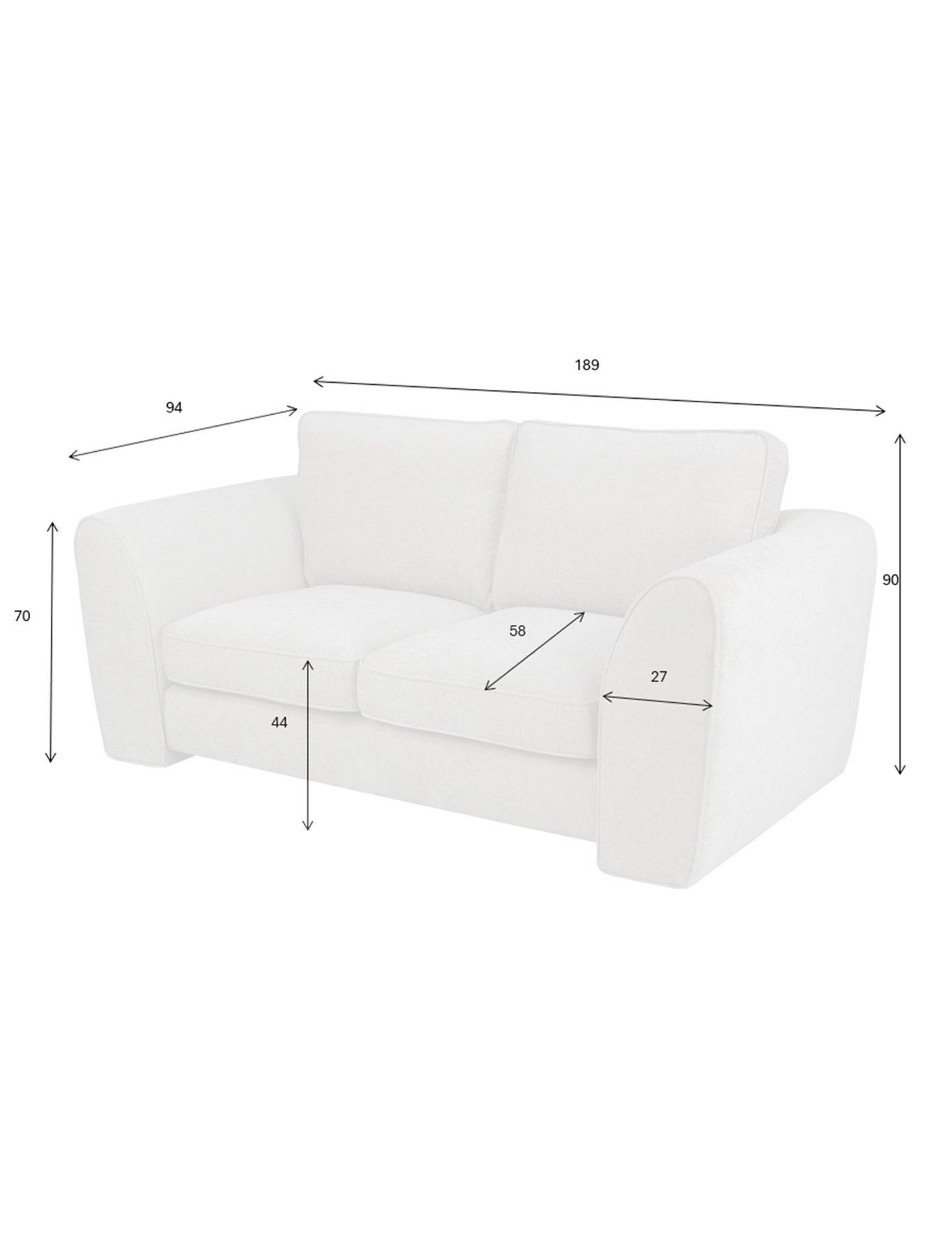 Image 6 of 7 of The Very Collection Sahara 2 Seater Standard Back Fabric Sofa&nbsp;- FSC&reg; Certified