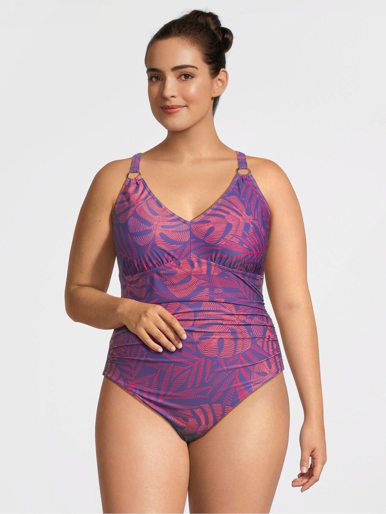 speedo-womens-plus-size-shaping-printed-v-neck-1-piece-hapunaback