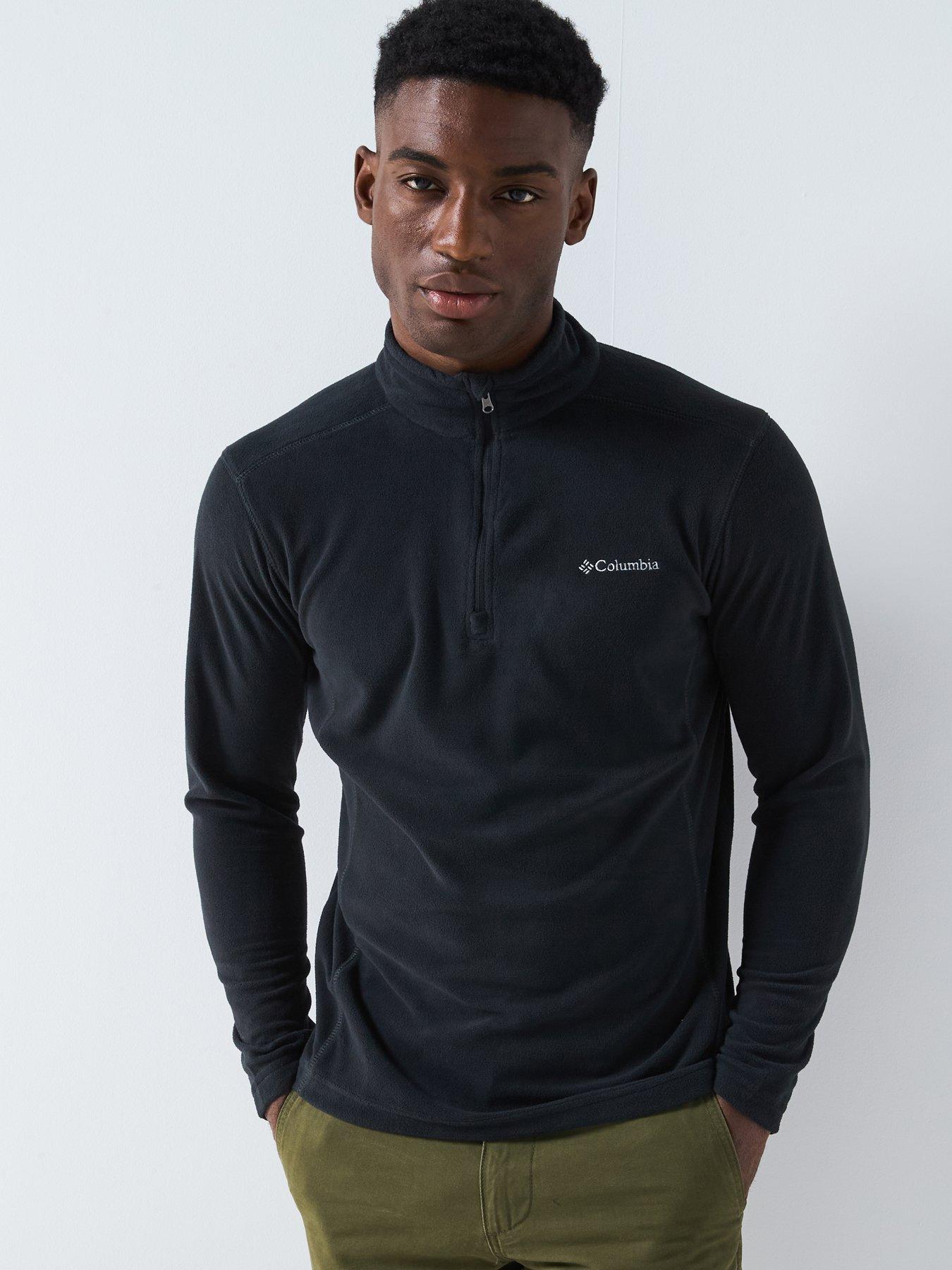columbia-mens-klamath-range-2-half-zip-fleece--black