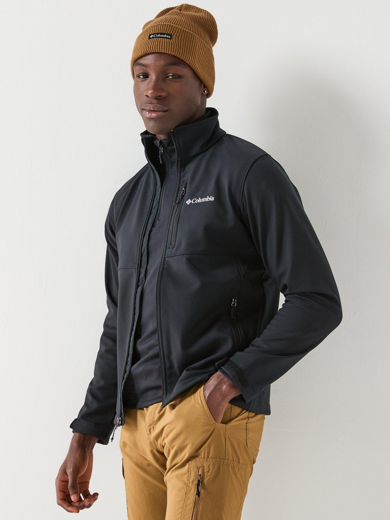 Image 5 of 6 of Columbia Men's Ascender Softshell Jacket - Black