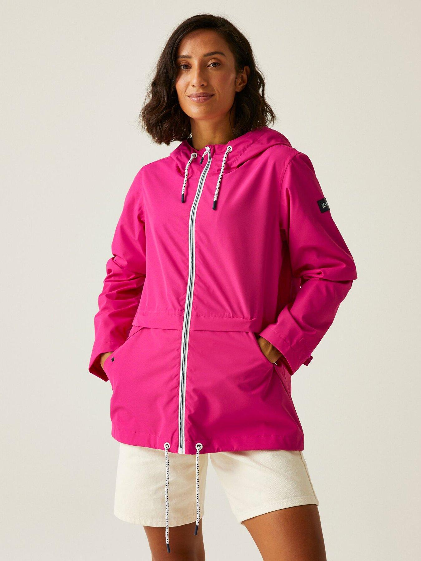 Image 1 of 6 of Regatta Womens Baylettaii Waterproof Shell Jacket- Pink