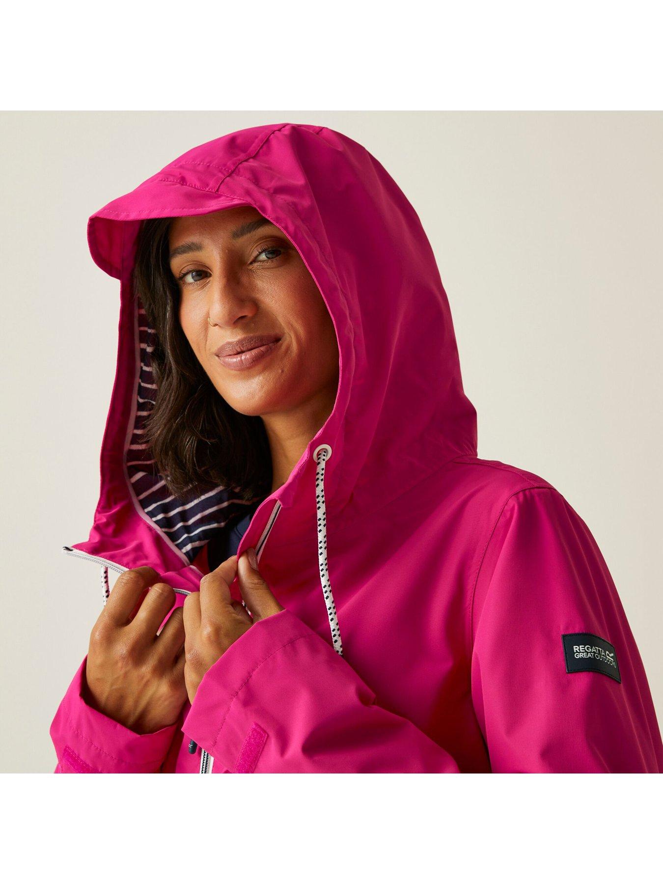 Image 4 of 6 of Regatta Womens Baylettaii Waterproof Shell Jacket- Pink