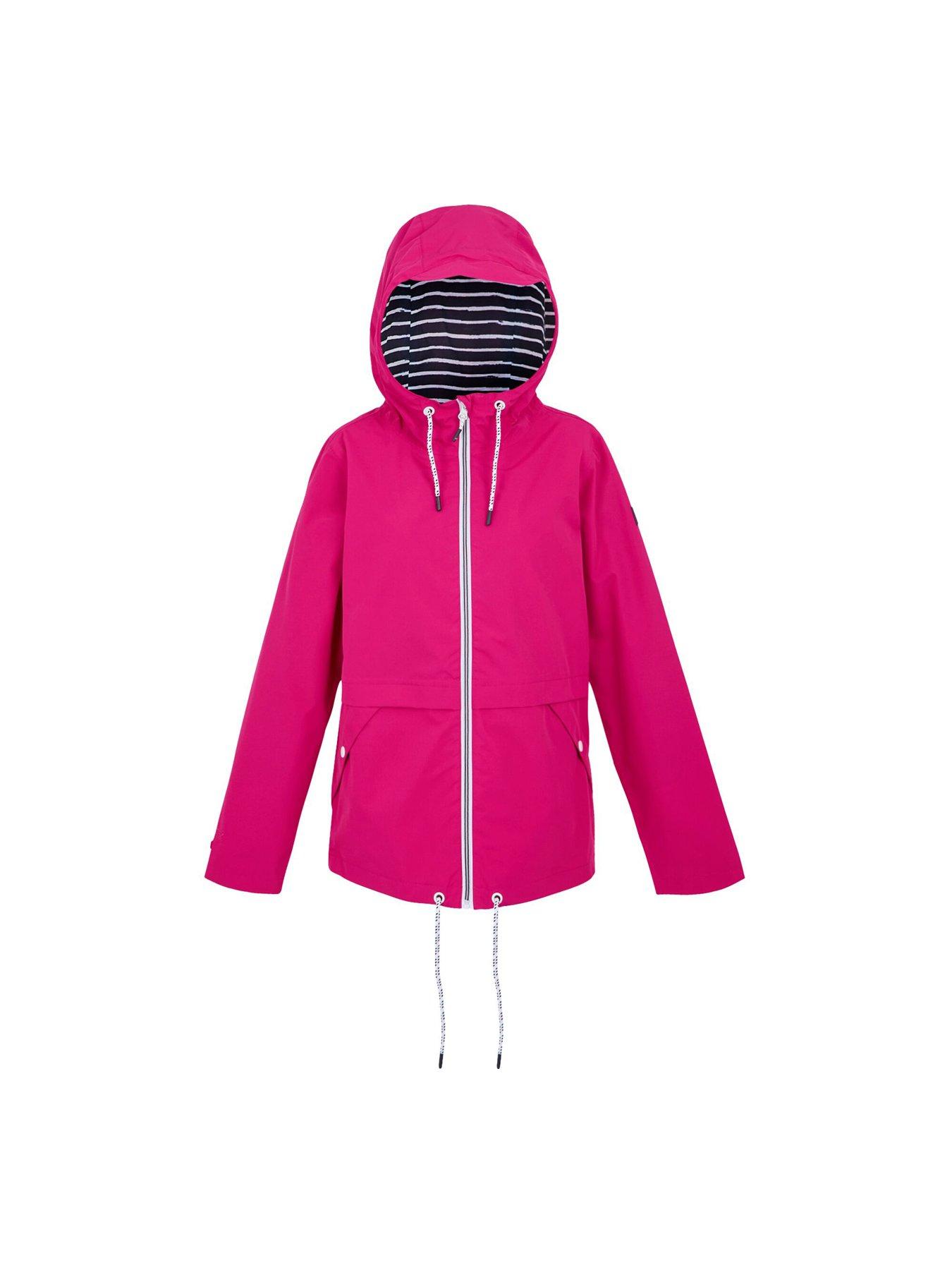 Image 5 of 6 of Regatta Womens Baylettaii Waterproof Shell Jacket- Pink