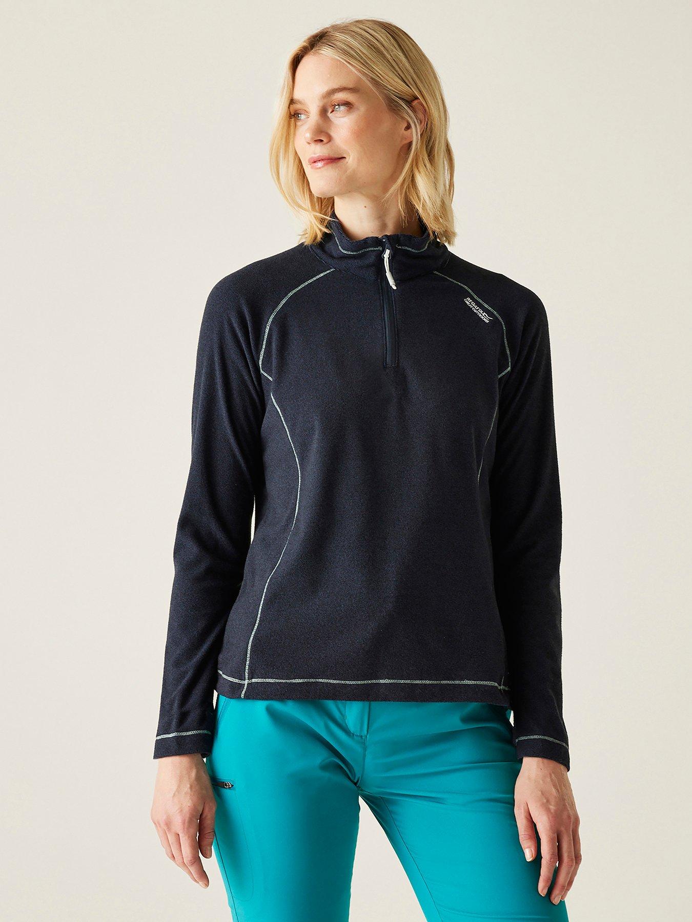 Image 1 of 6 of Regatta Womens Montes Half Zip Fleece - Navy