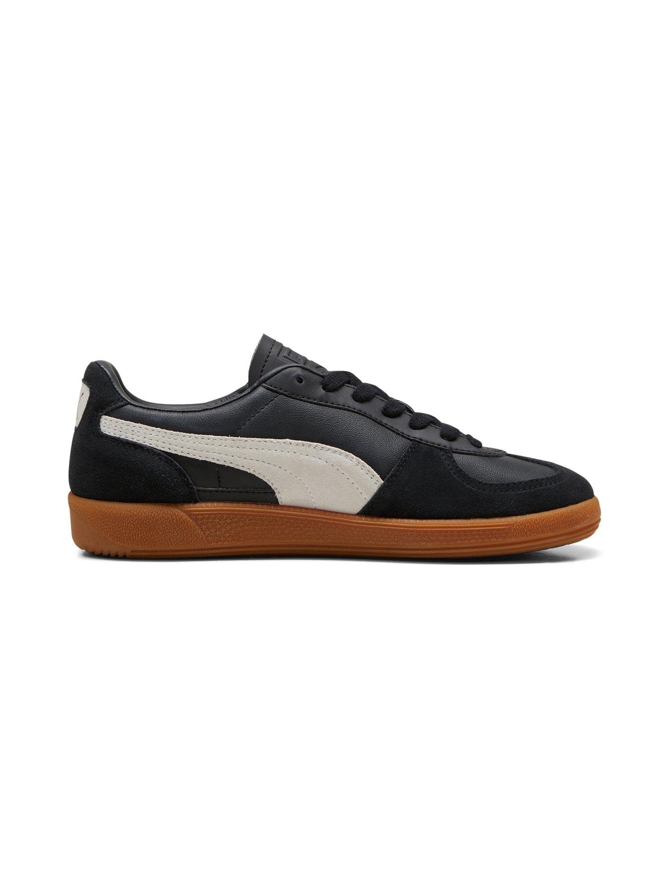 Image 6 of 7 of Puma Unisex Palermo Leather Trainers - Black