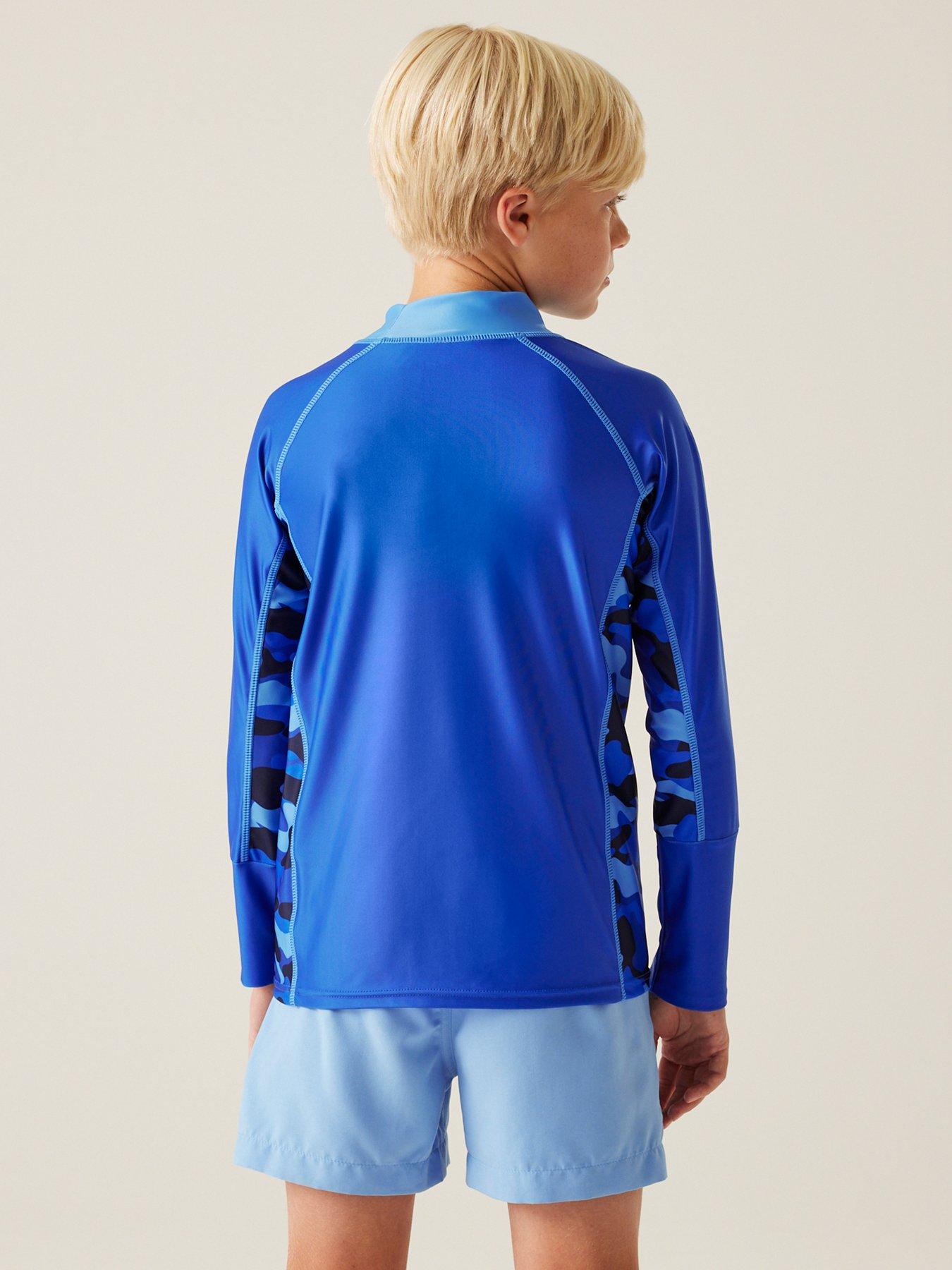 Image 2 of 6 of Regatta Hokuii Kids Rash Suit-blue