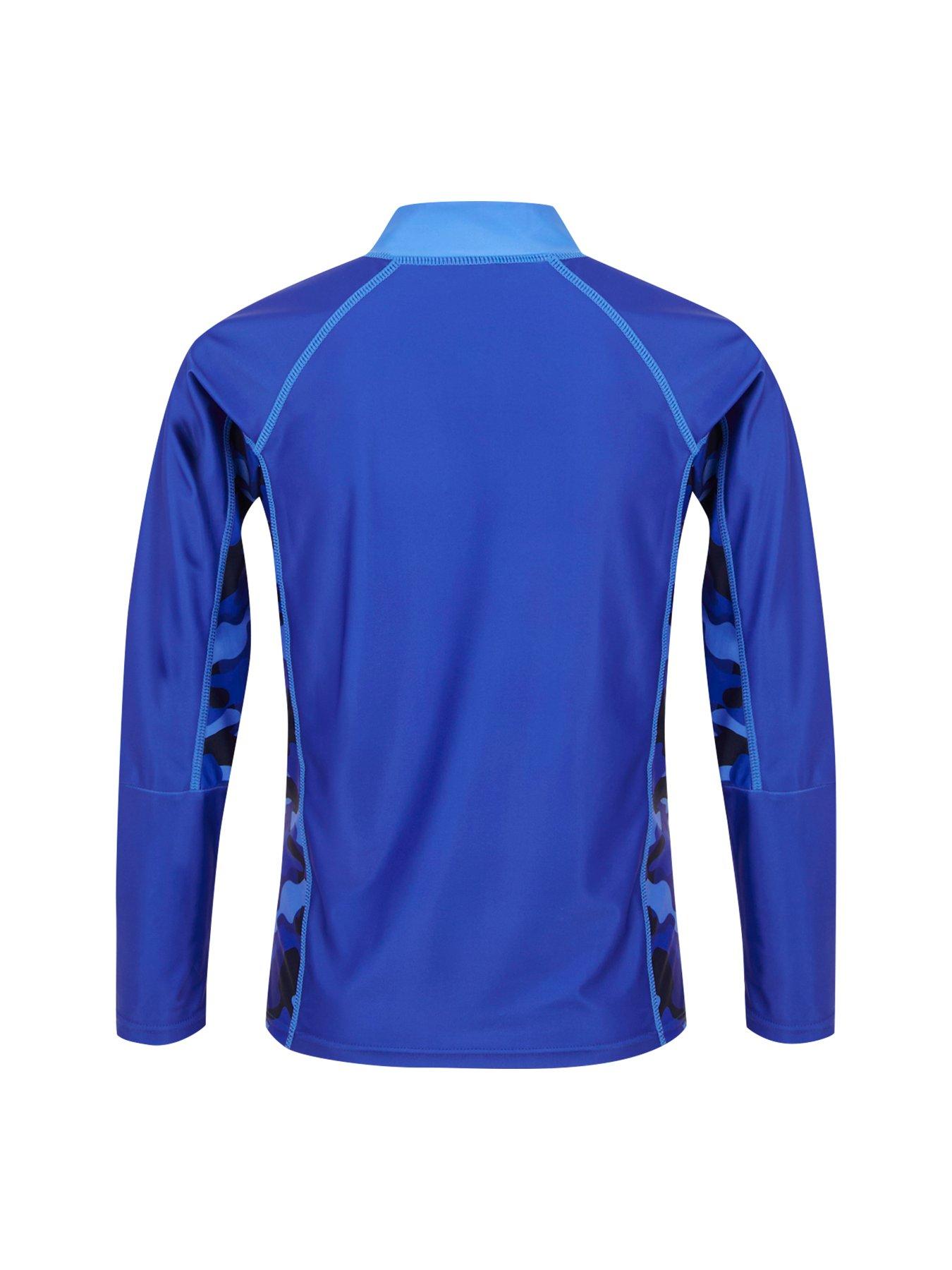 Image 6 of 6 of Regatta Hokuii Kids Rash Suit-blue