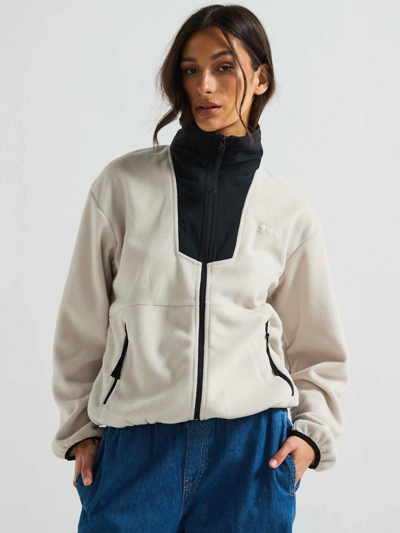 columbia-womens-sequoia-grove-full-zip-fleece-beige