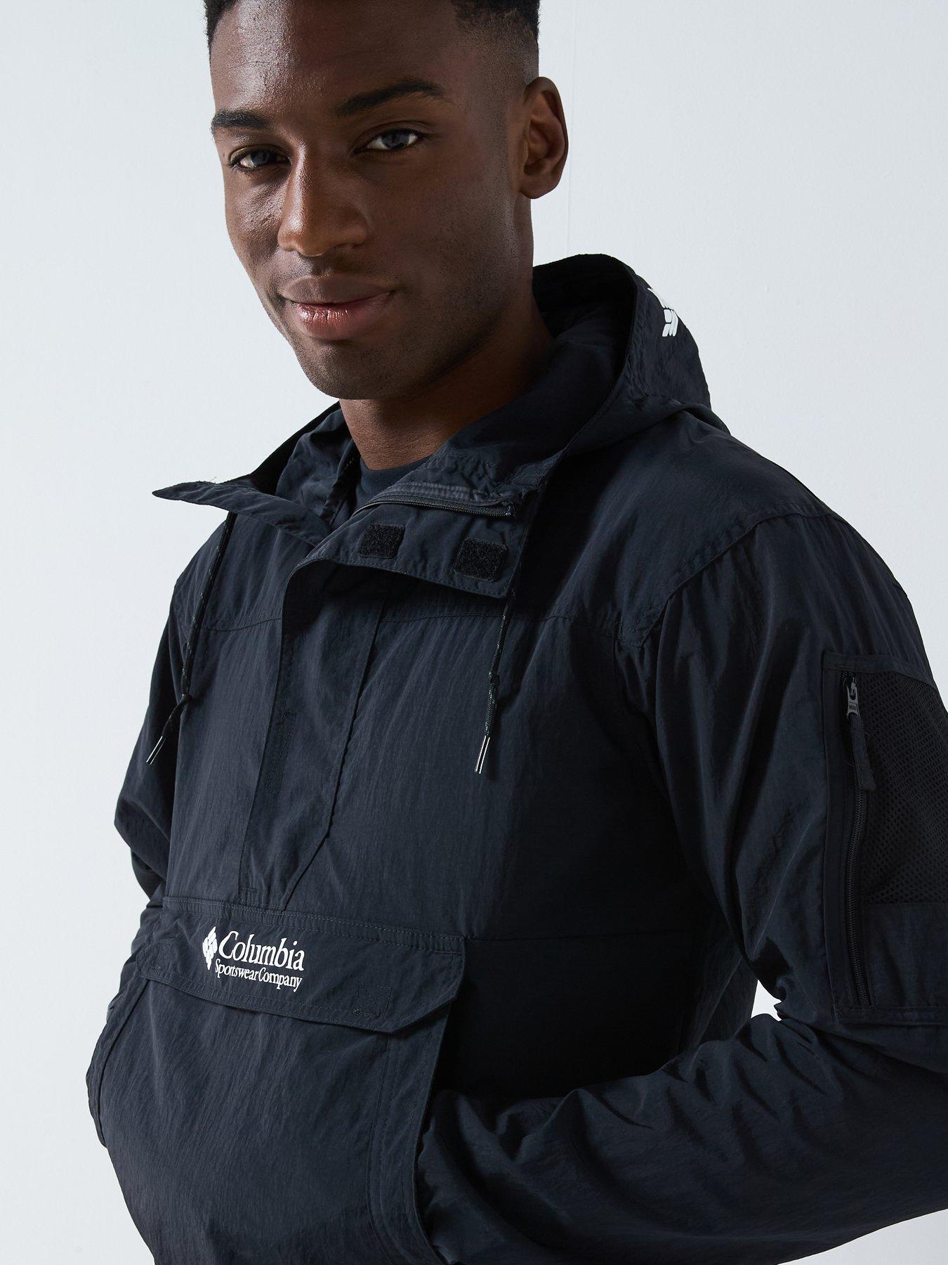 columbia-mens-challenger-windbreaker-anorak-blackdetail