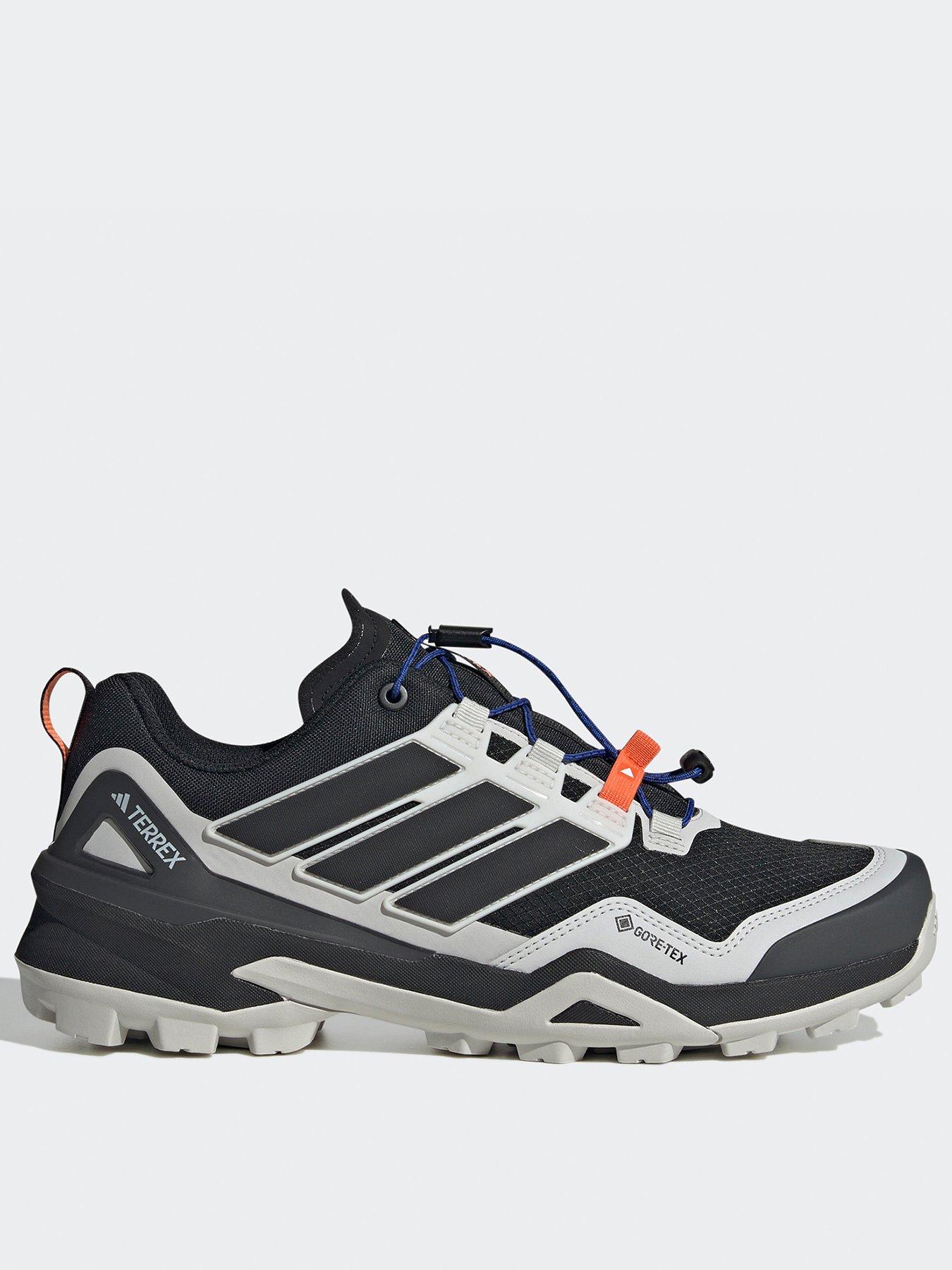 adidas Terrex Mens Skychaser Goretex Hiking Shoes - Black / Grey