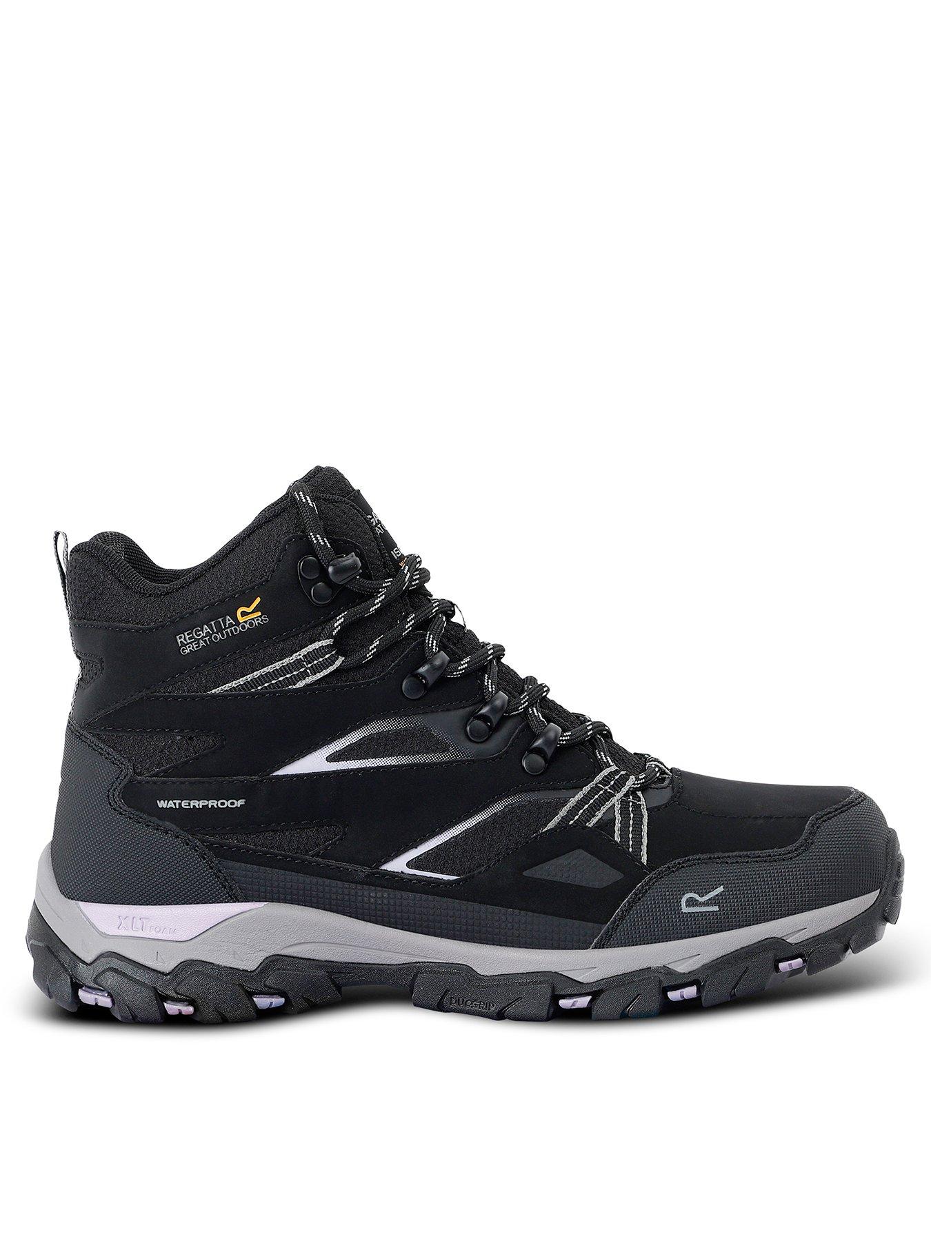 Image of Regatta Womens Lady Holcombe 3 Waterproof Walking Boot - Black