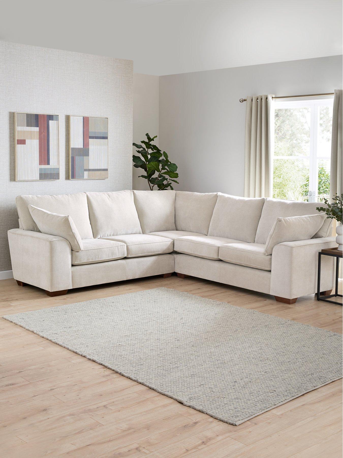 Image 1 of 7 of Very Home Ascot Fabric Corner Group Sofa&nbsp;- Made to order in the UK