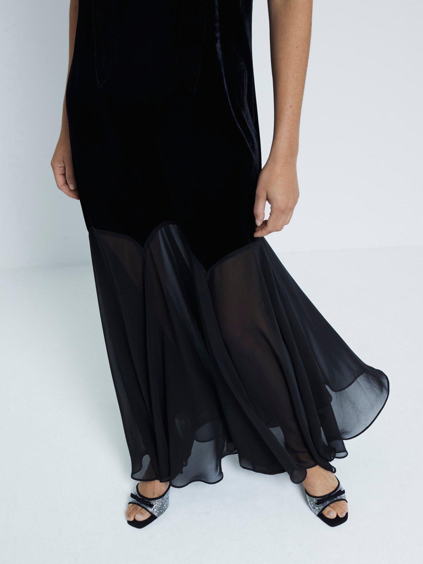 river-island-velvet-chiffon-maxi-dress-blackoutfit