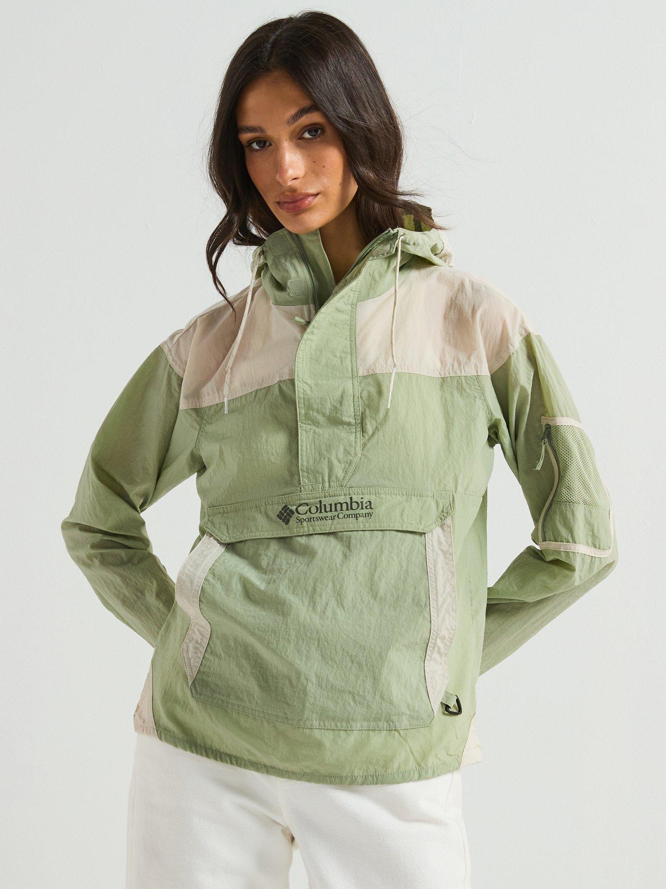 Image 1 of 6 of Columbia Women's Challenger 2 Windbreaker - Green
