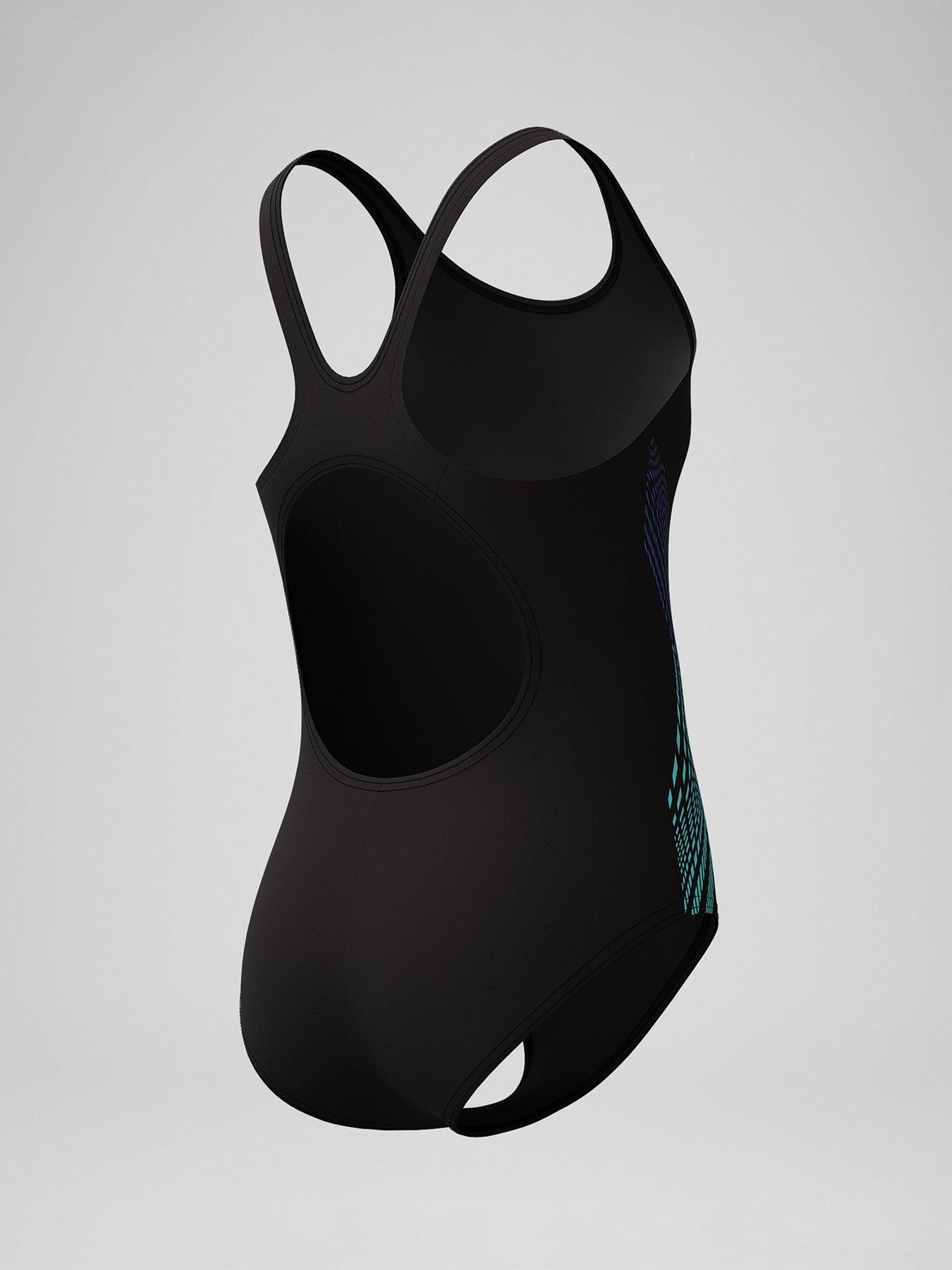Image 4 of 5 of Speedo Girls Placmement Muscleback - Cobalt Pop