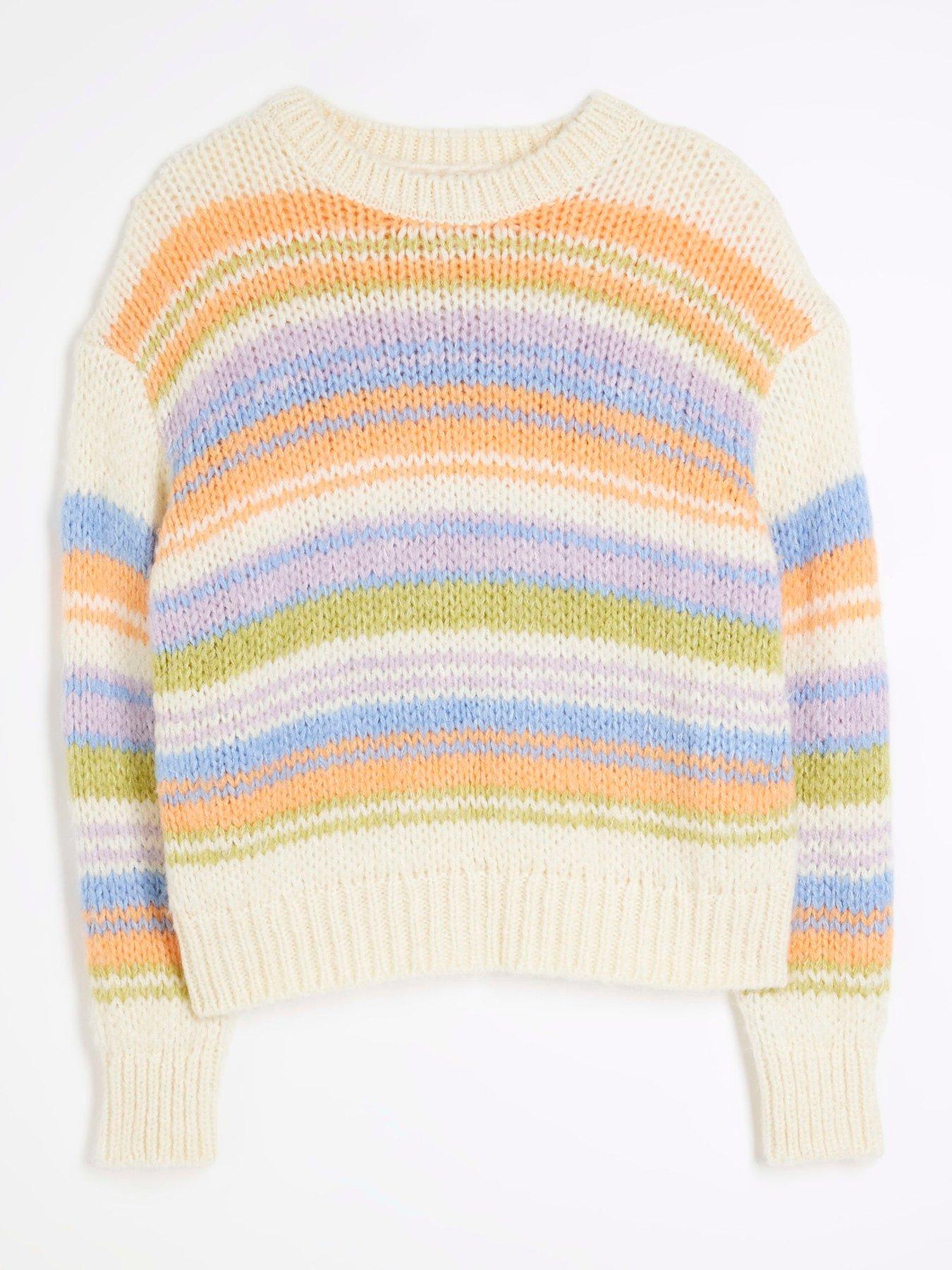 river-island-stripe-jumper-orangedetail